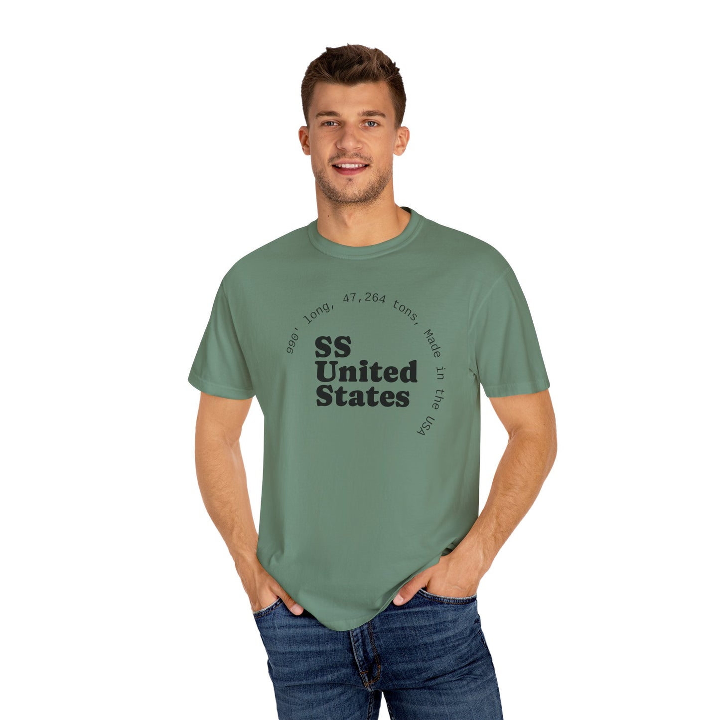 SS United States T-shirt - Official Tour 2025, Biggest Artificial Reef, Blue Riband Winner
