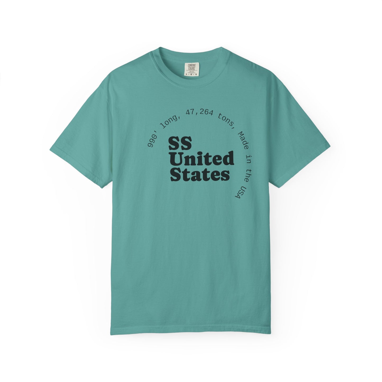 SS United States T-shirt - Official Tour 2025, Biggest Artificial Reef, Blue Riband Winner