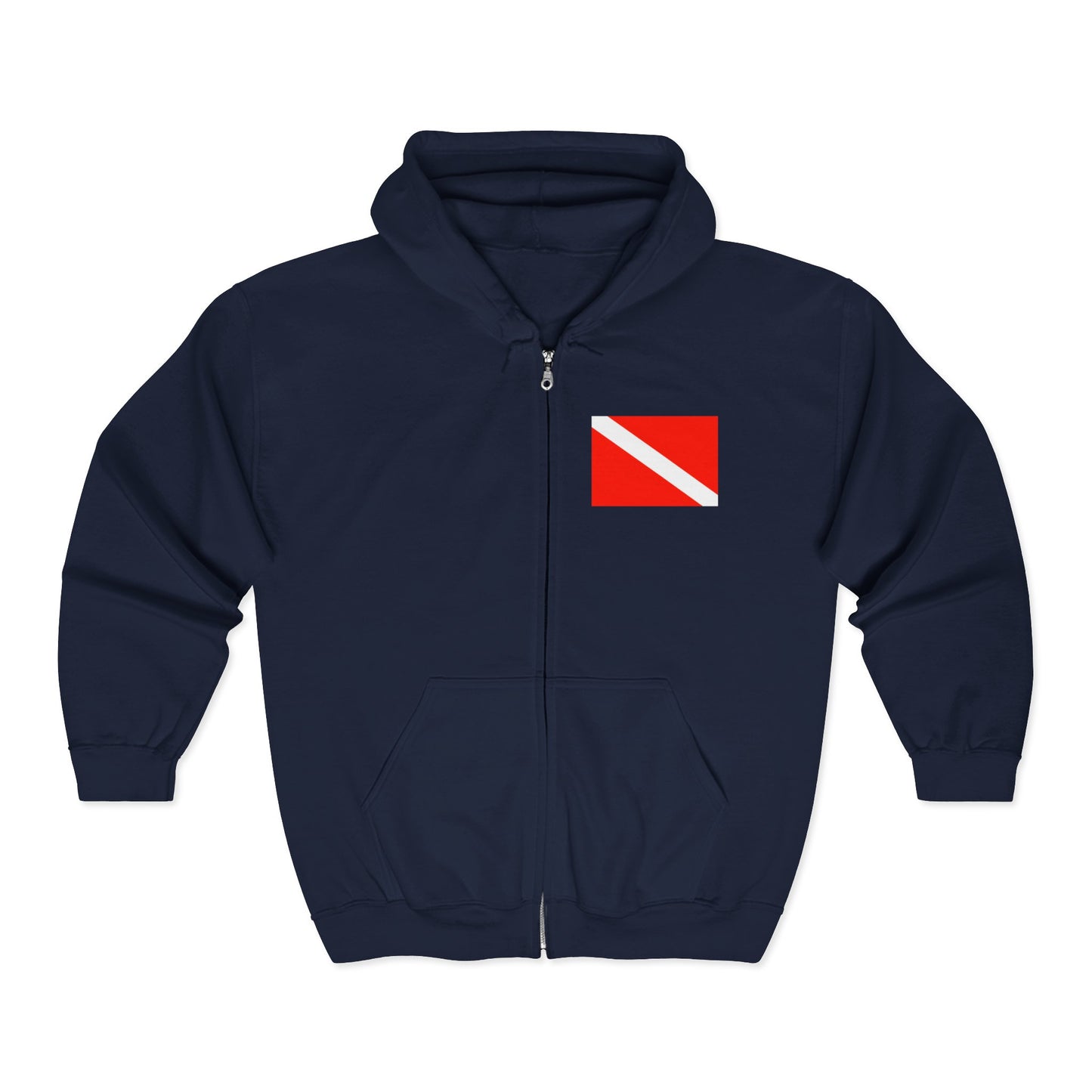SS United States - Full Zip Sweatshirt. Biggest, Fastest, Dove It!