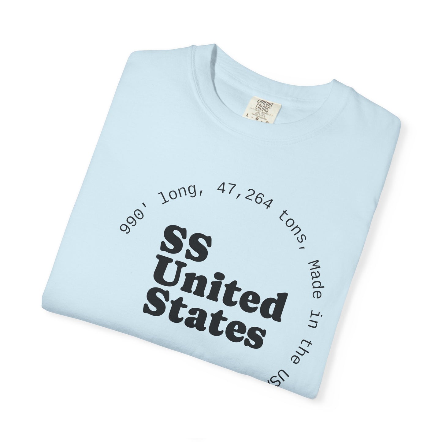 SS United States T-shirt - Official Tour 2025, Biggest Artificial Reef, Blue Riband Winner