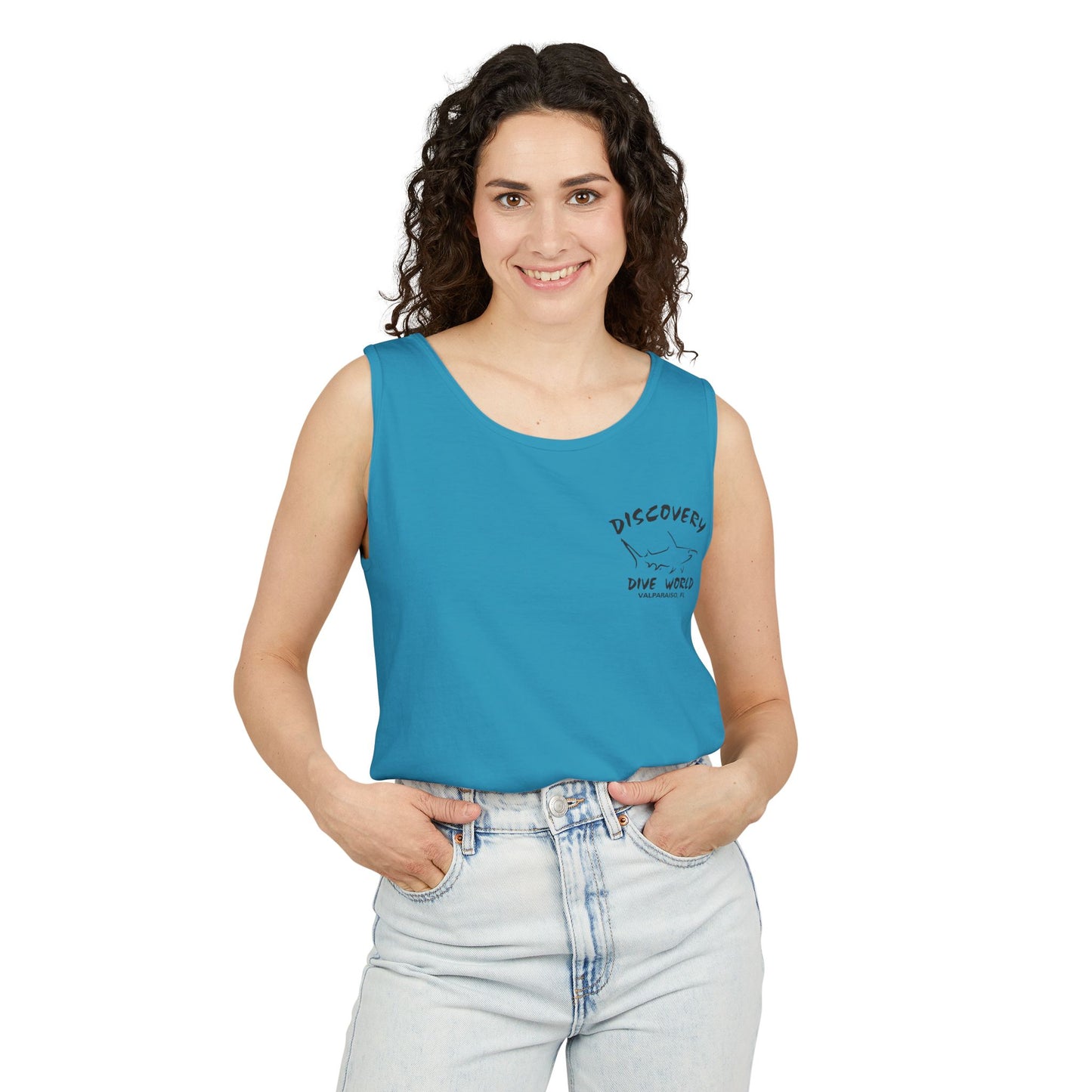 SS United States Tank Top - I Dove her, Gulf of America - Discovery Dive World