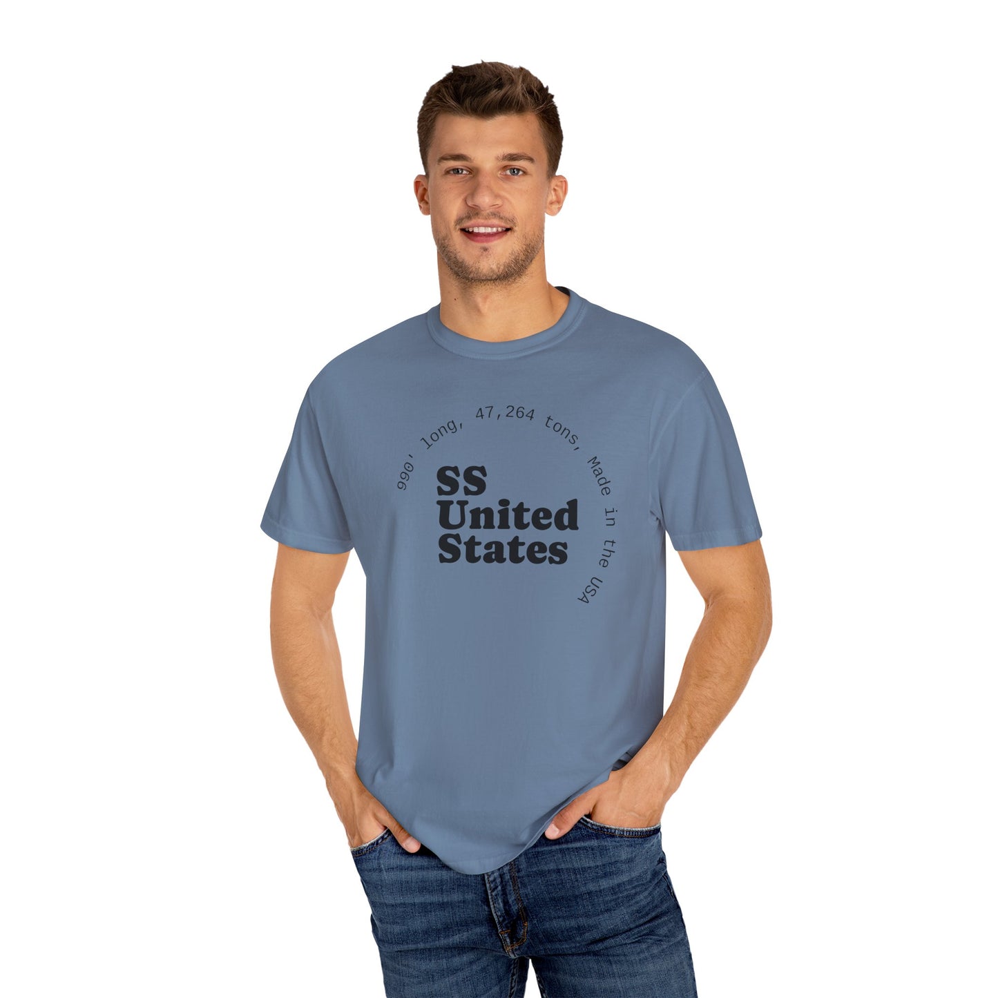 SS United States T-shirt - Official Tour 2025, Biggest Artificial Reef, Blue Riband Winner