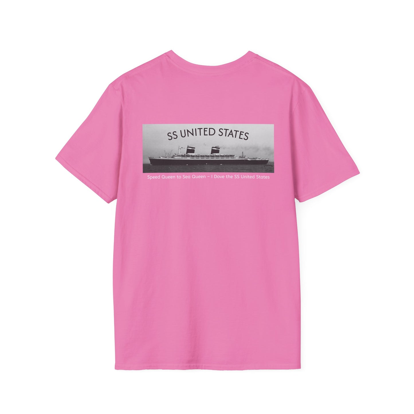 SS United States - T shirt, Speed Queen, dive shirt
