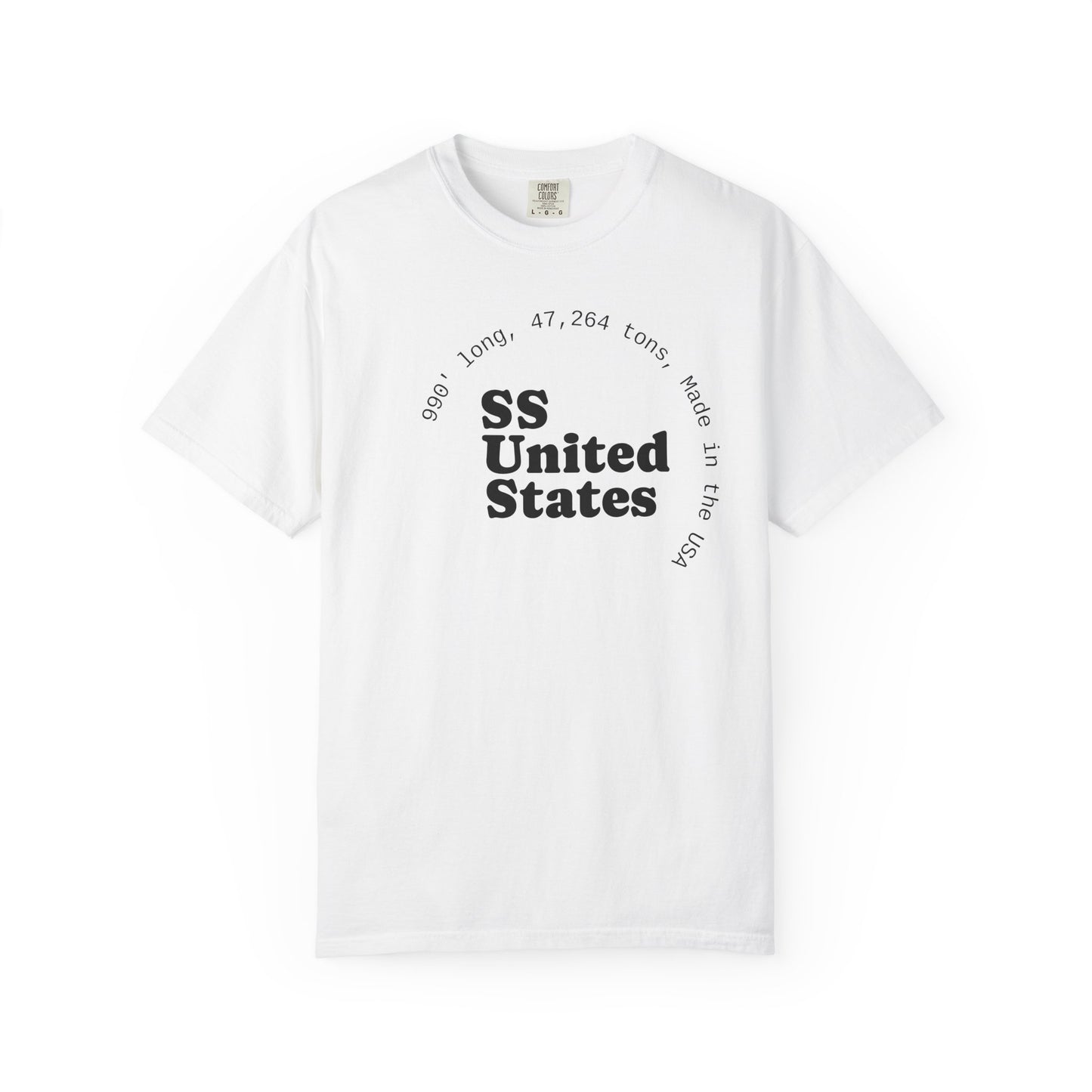 SS United States T-shirt - Official Tour 2025, Biggest Artificial Reef, Blue Riband Winner