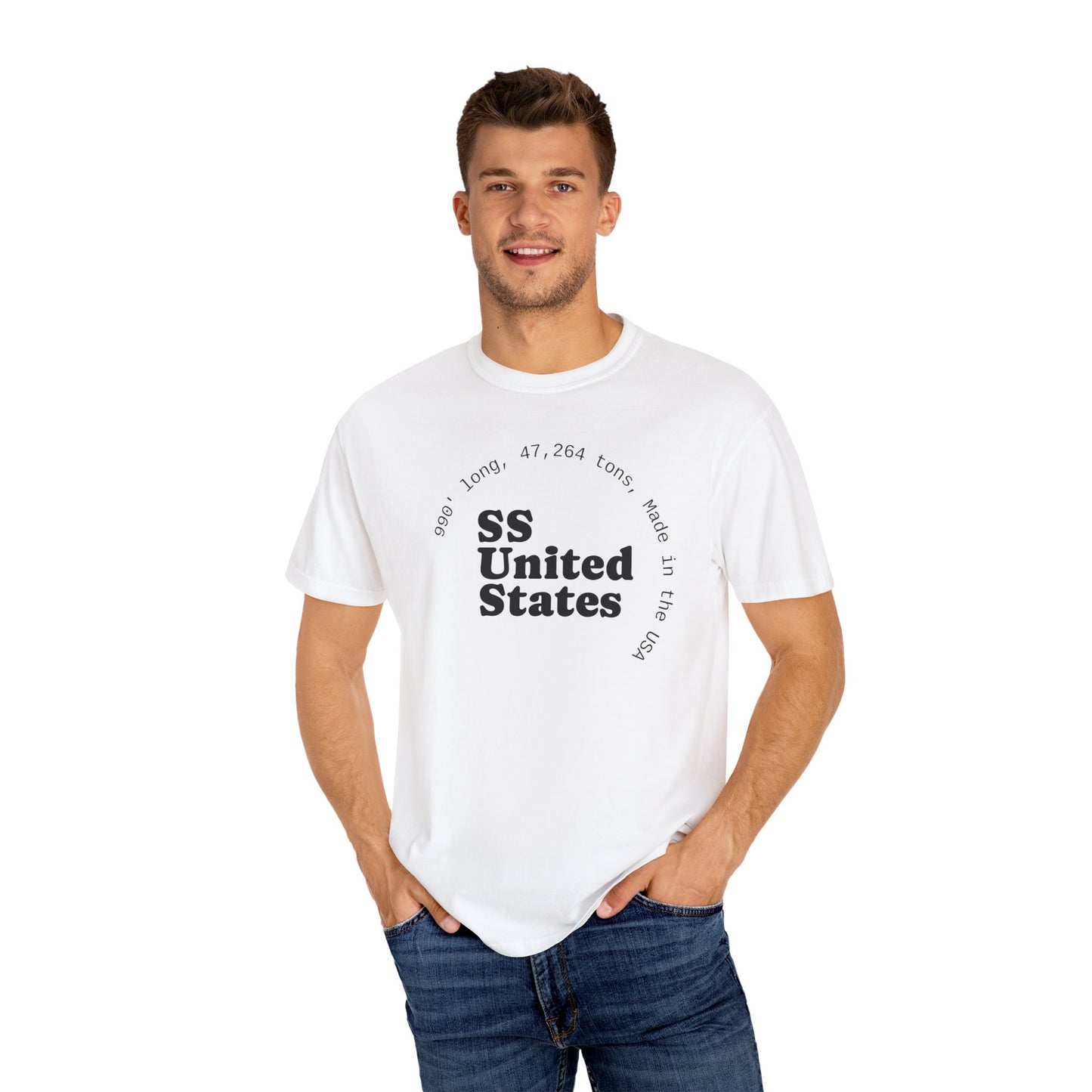 SS United States T-shirt - Official Tour 2025, Biggest Artificial Reef, Blue Riband Winner