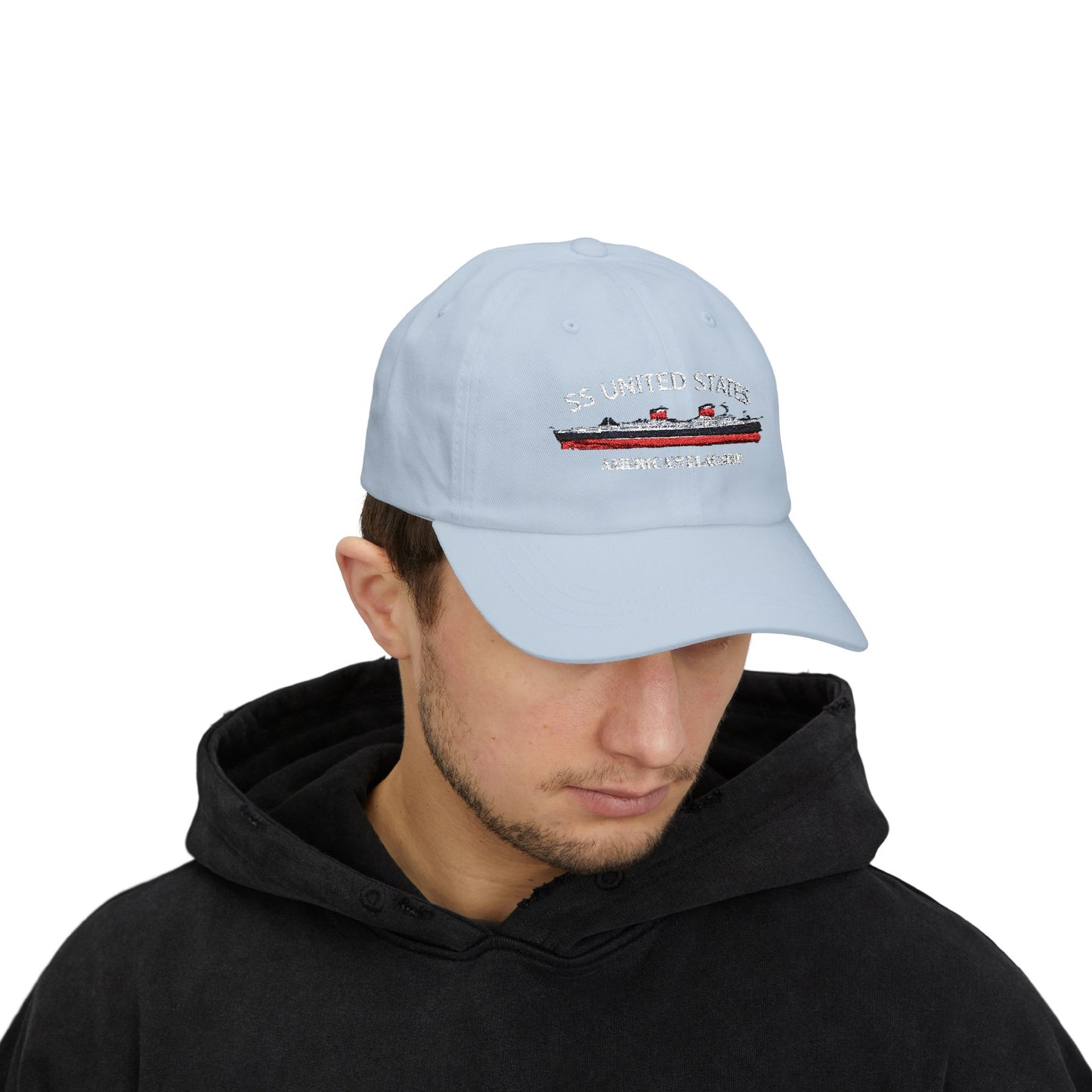 SS UNITED STATES - Classic Dad Cap "AMERICA'S FLAGSHIP"