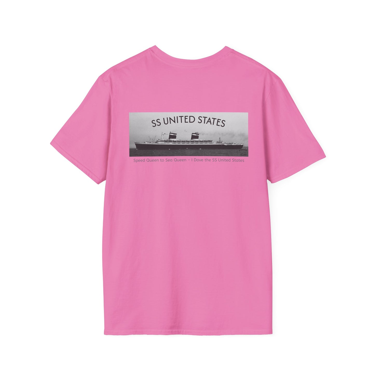 SS United States -T-Shirt, Dive the Legend, Discovery Dive World