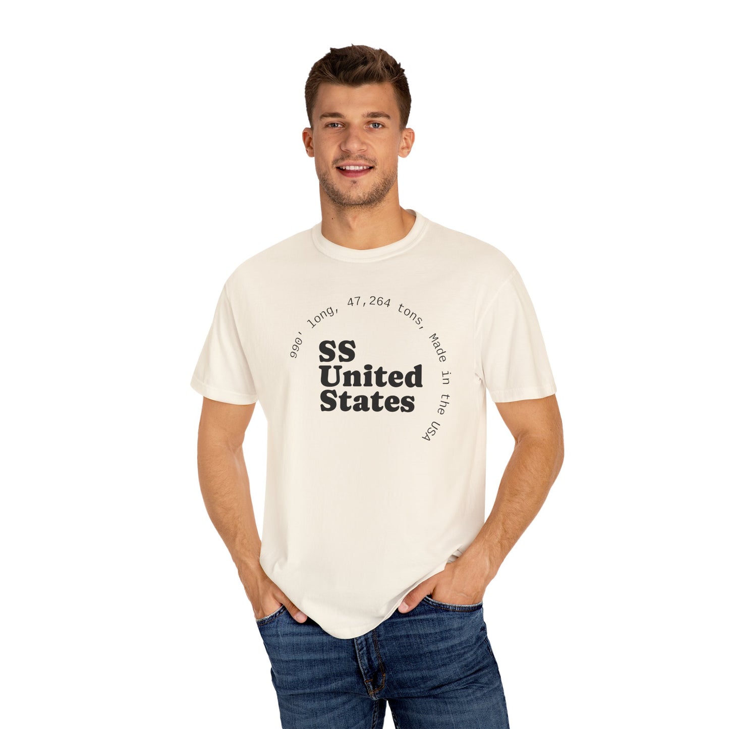 SS United States T-shirt - Official Tour 2025, Biggest Artificial Reef, Blue Riband Winner