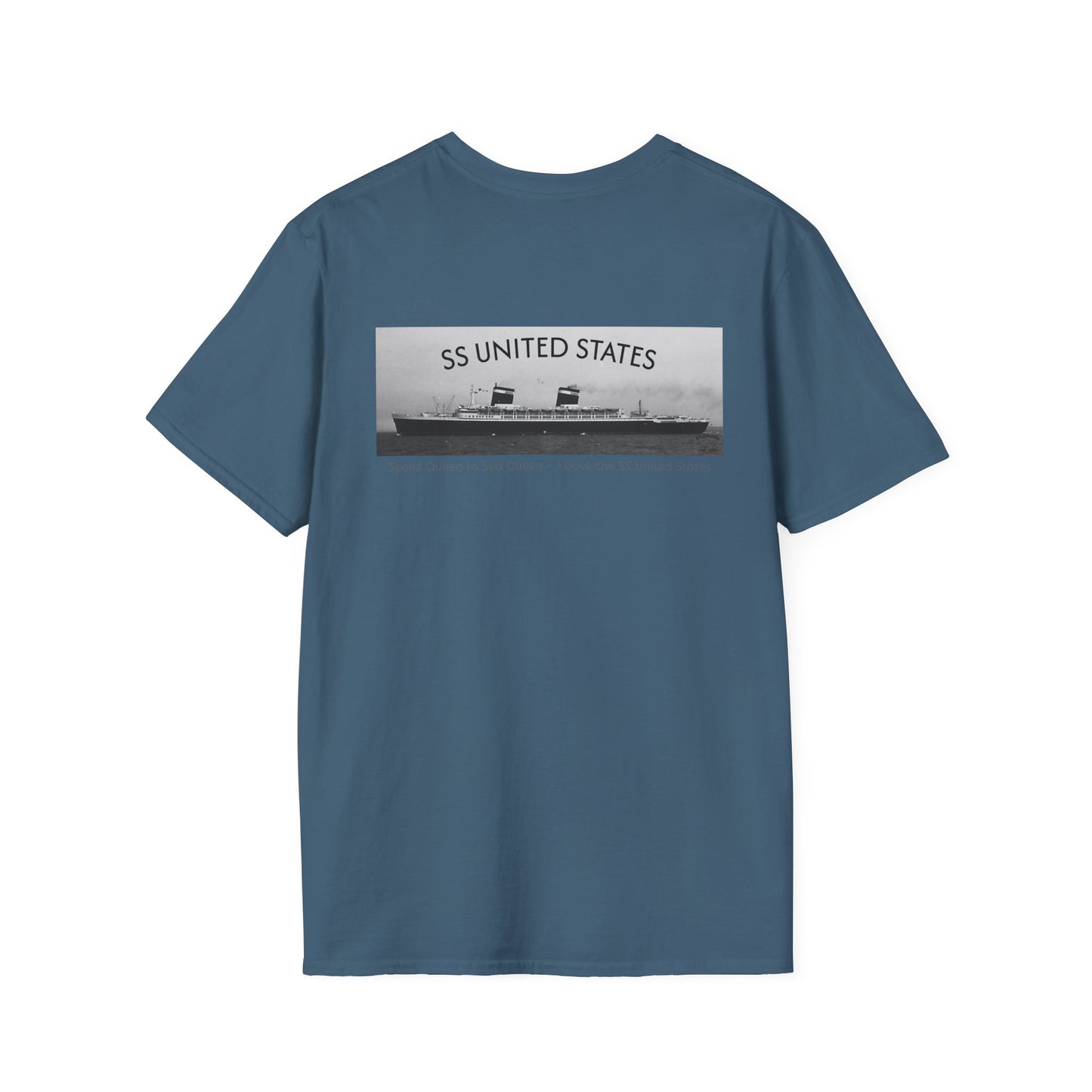SS United States -T-Shirt, Dive the Legend, Discovery Dive World
