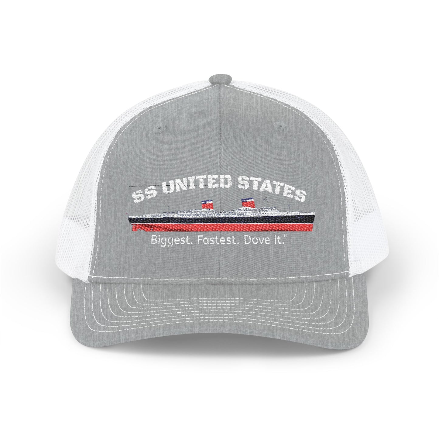 SS United States - Trucker Cap "Biggest. Fastest. Dove It"