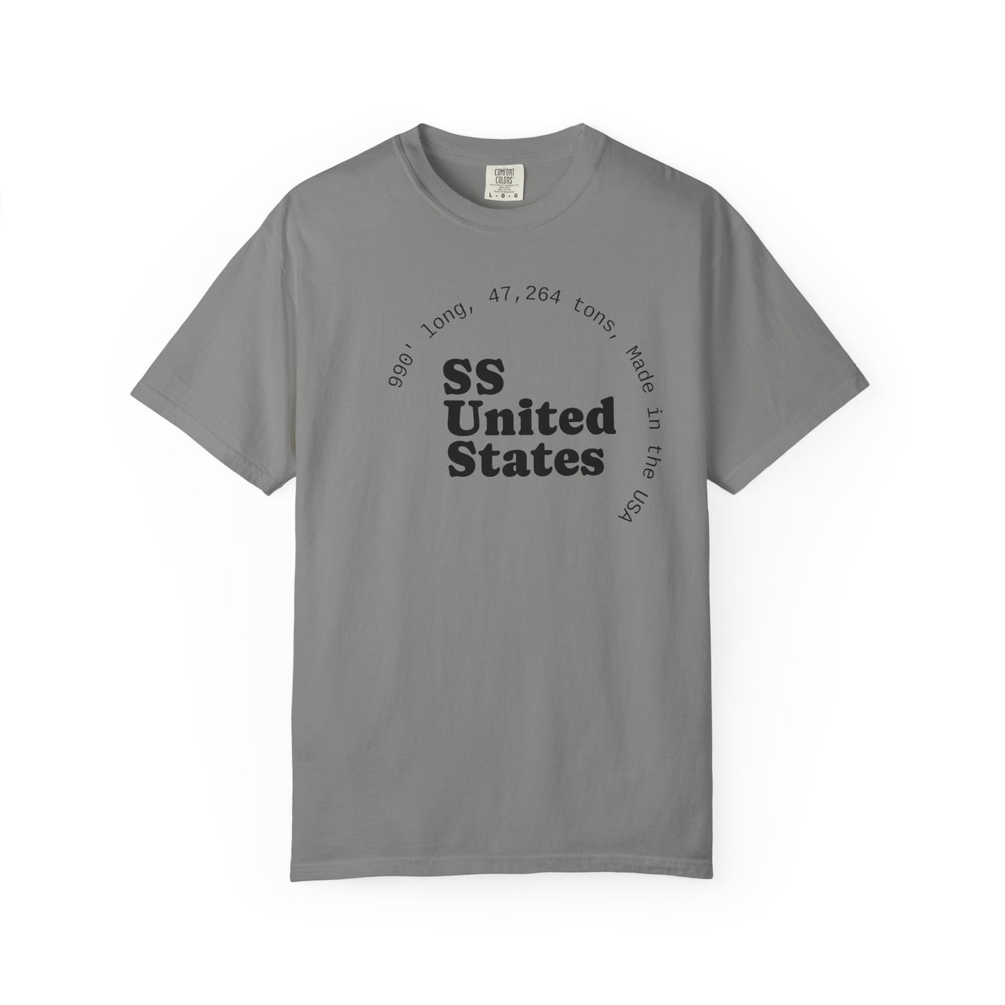 SS United States T-shirt - Official Tour 2025, Biggest Artificial Reef, Blue Riband Winner