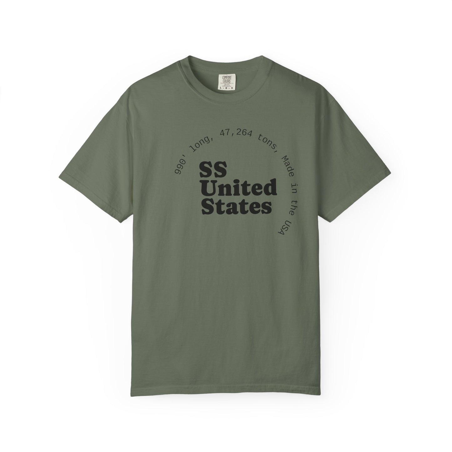SS United States T-shirt - Official Tour 2025, Biggest Artificial Reef, Blue Riband Winner