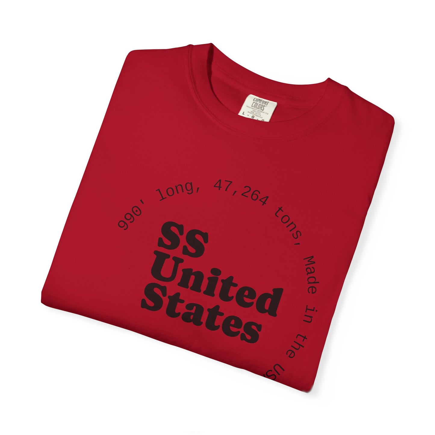 SS United States T-shirt - Official Tour 2025, Biggest Artificial Reef, Blue Riband Winner