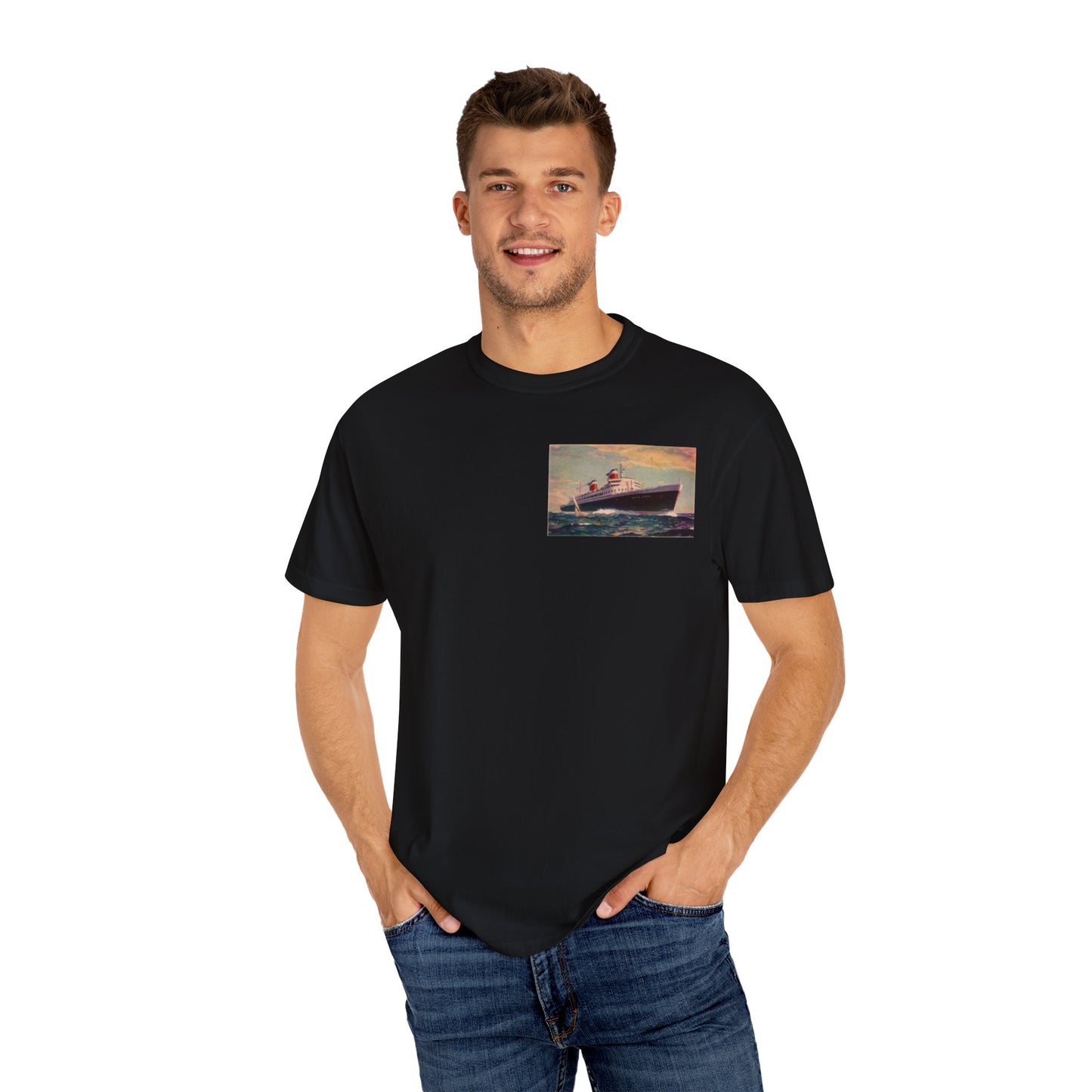 SS United States T-shirt - I Motorboated the SS United States