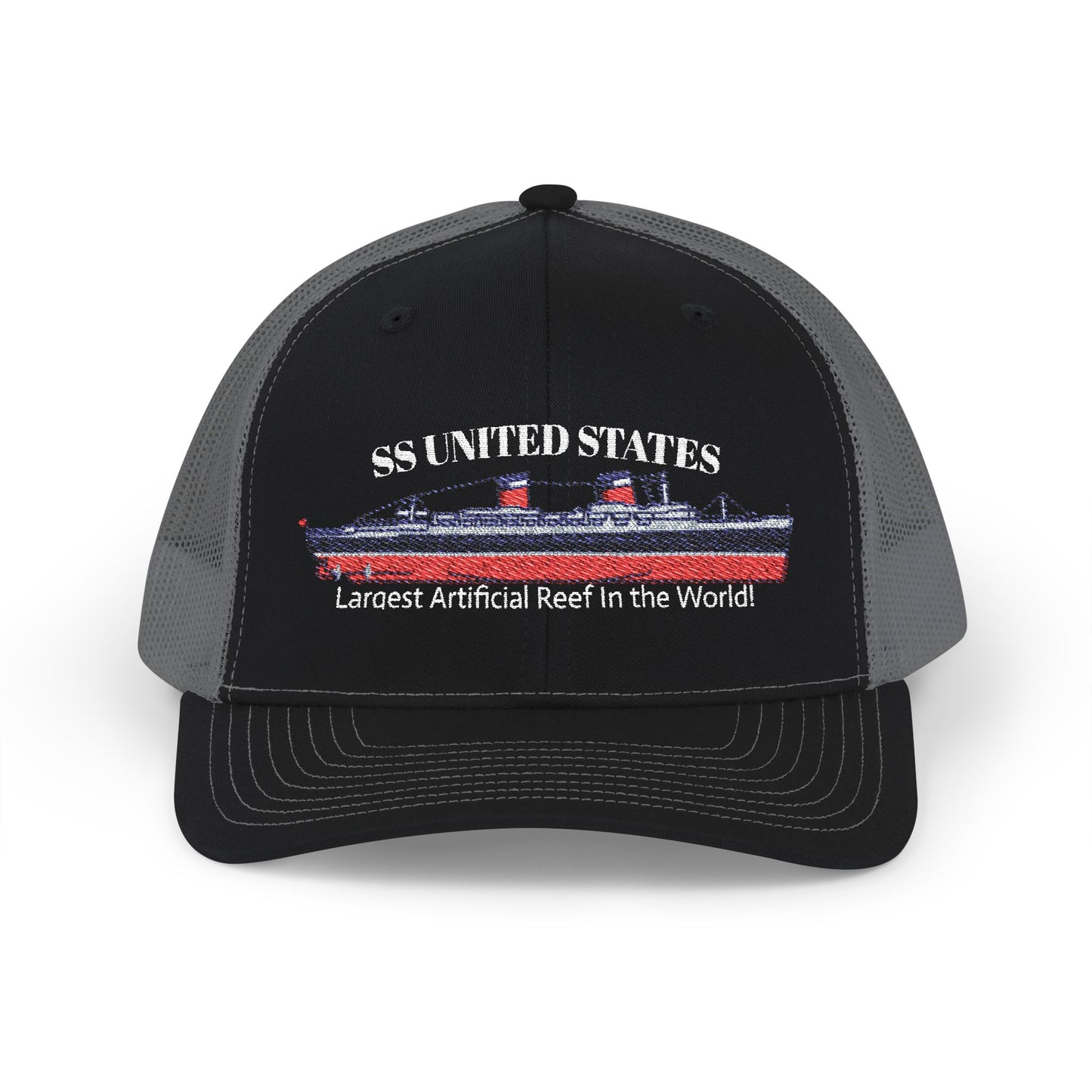 SS United States Trucker Cap - Largest Artificial Reef In the World!