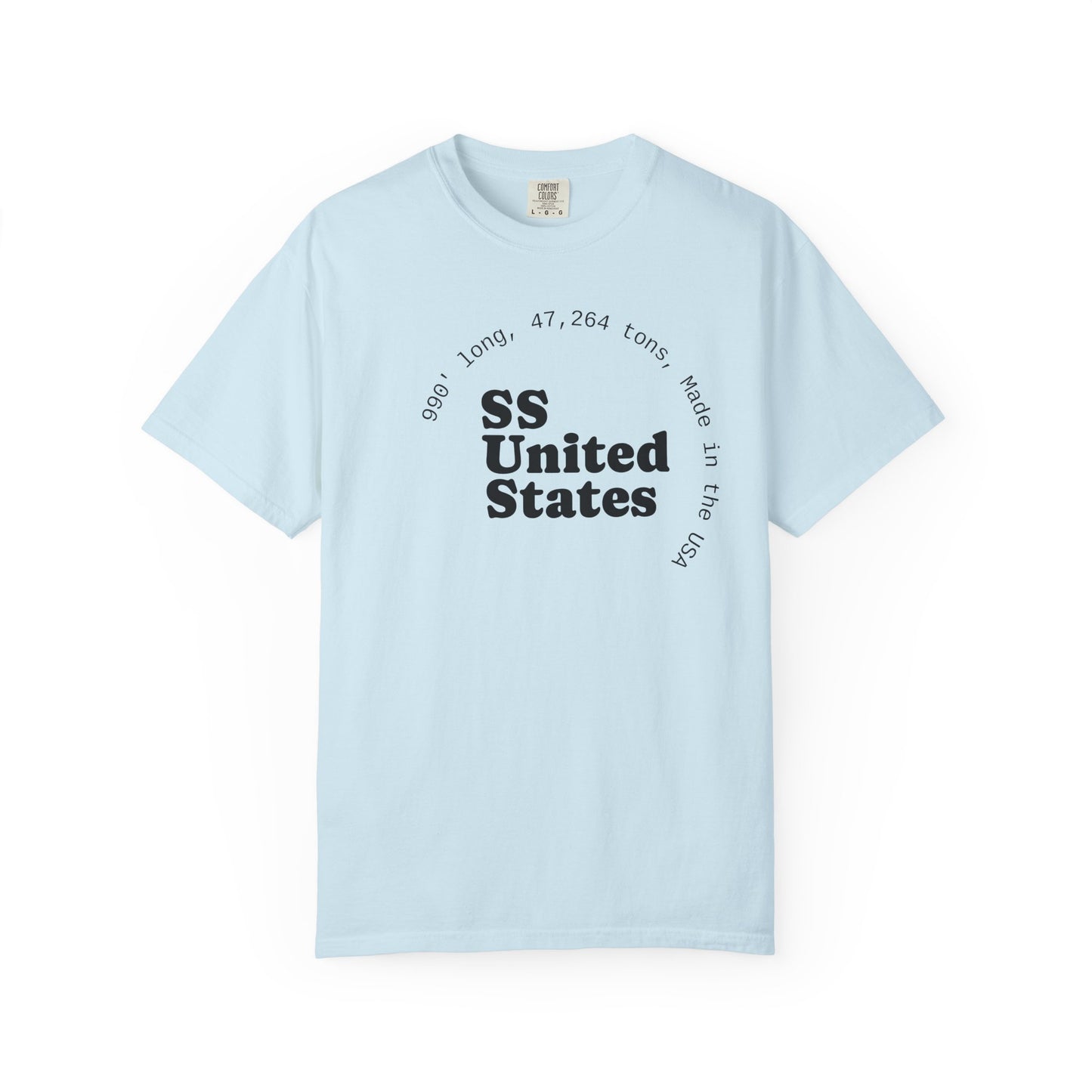 SS United States T-shirt - Official Tour 2025, Biggest Artificial Reef, Blue Riband Winner