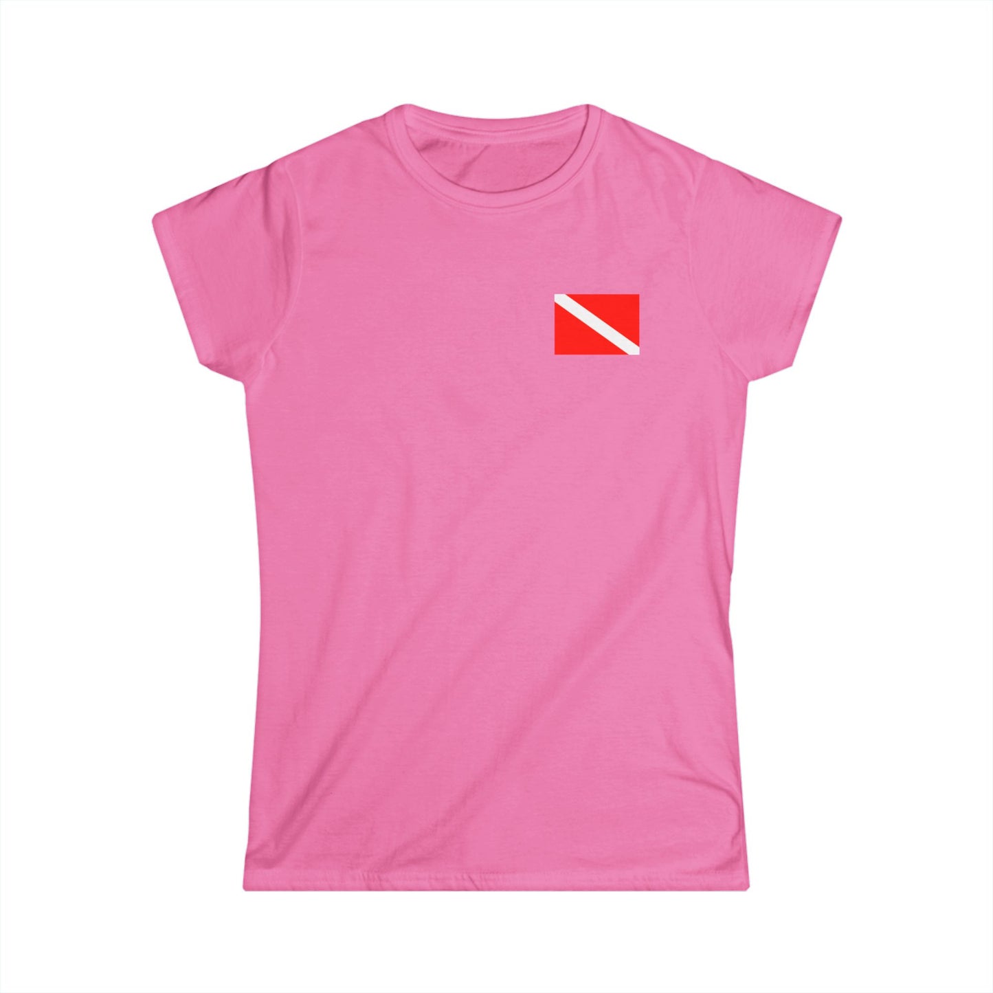 Women's Tee: Save a Reef! Eat a Lionfish - Scuba Flag
