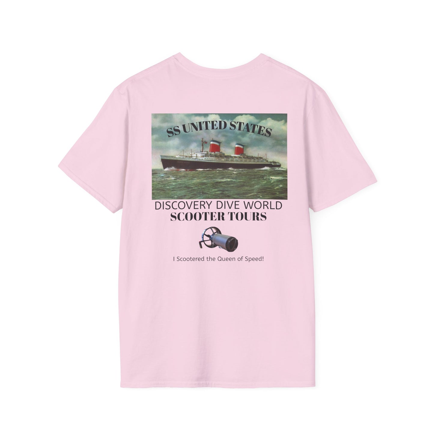 SS United States - Scooter Tours T-Shirt - Discovery Dive World
