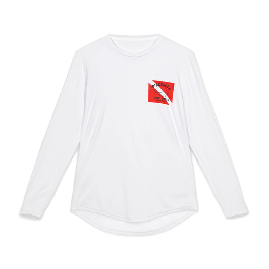 Men's UV Protection Long Sleeve Shirt - Discovery Dive World Mural