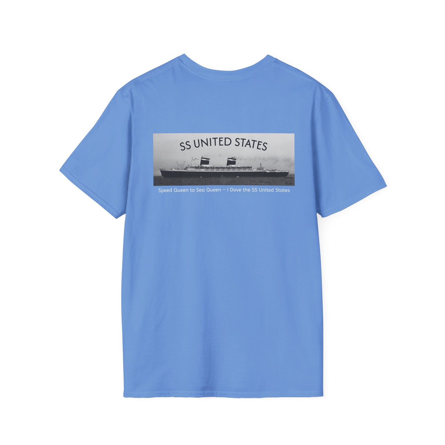 SS United States - T shirt, Speed Queen, dive shirt