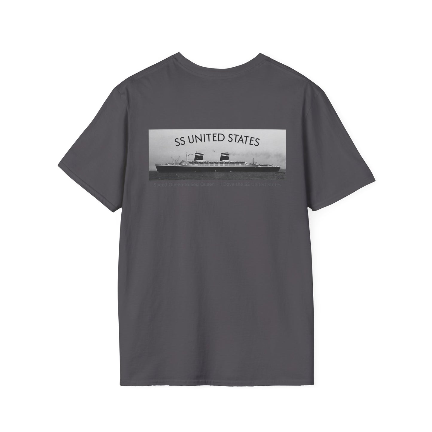 SS United States -T-Shirt, Dive the Legend, Discovery Dive World