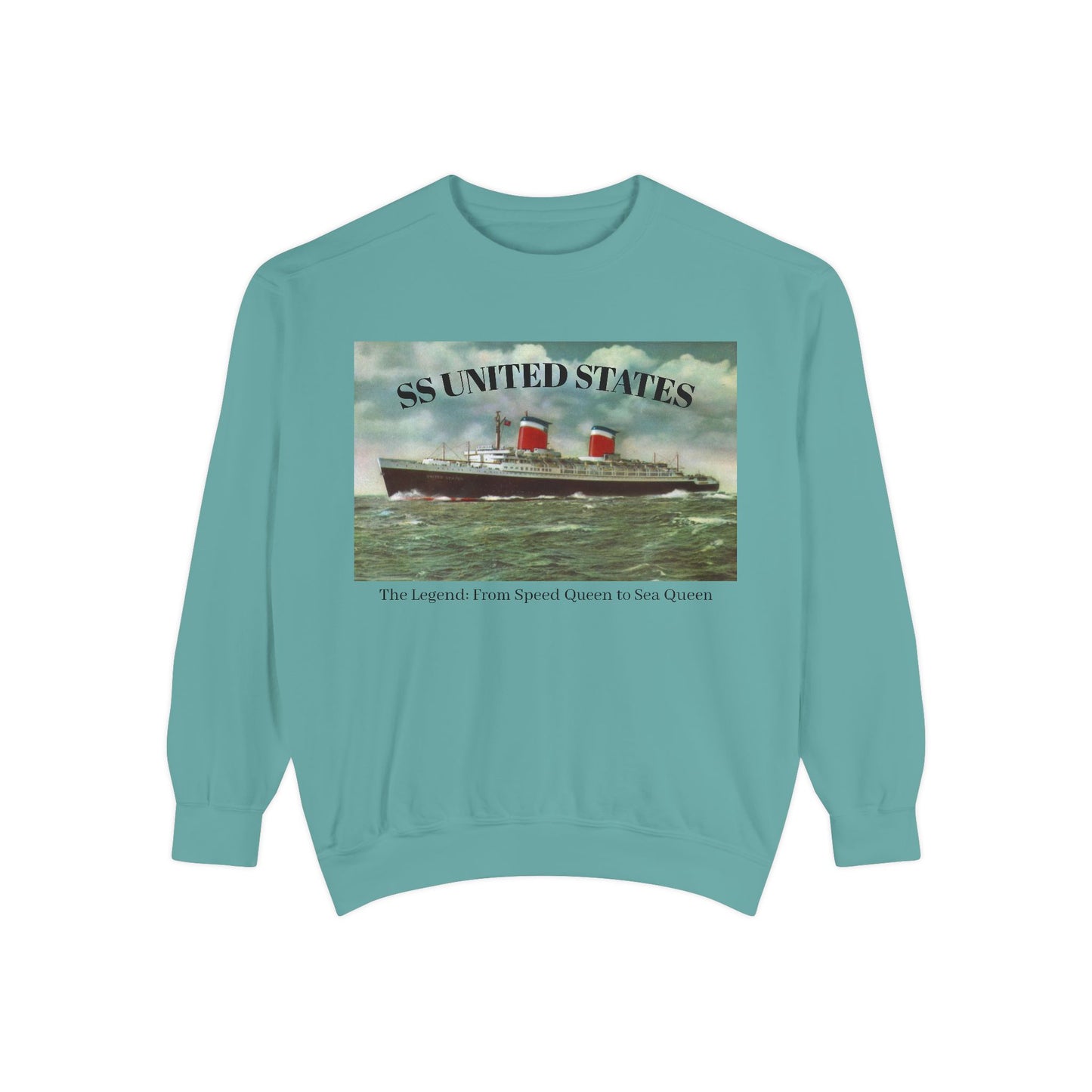 SS United States - Sweatshirt. Speed Queen to Sea Queen