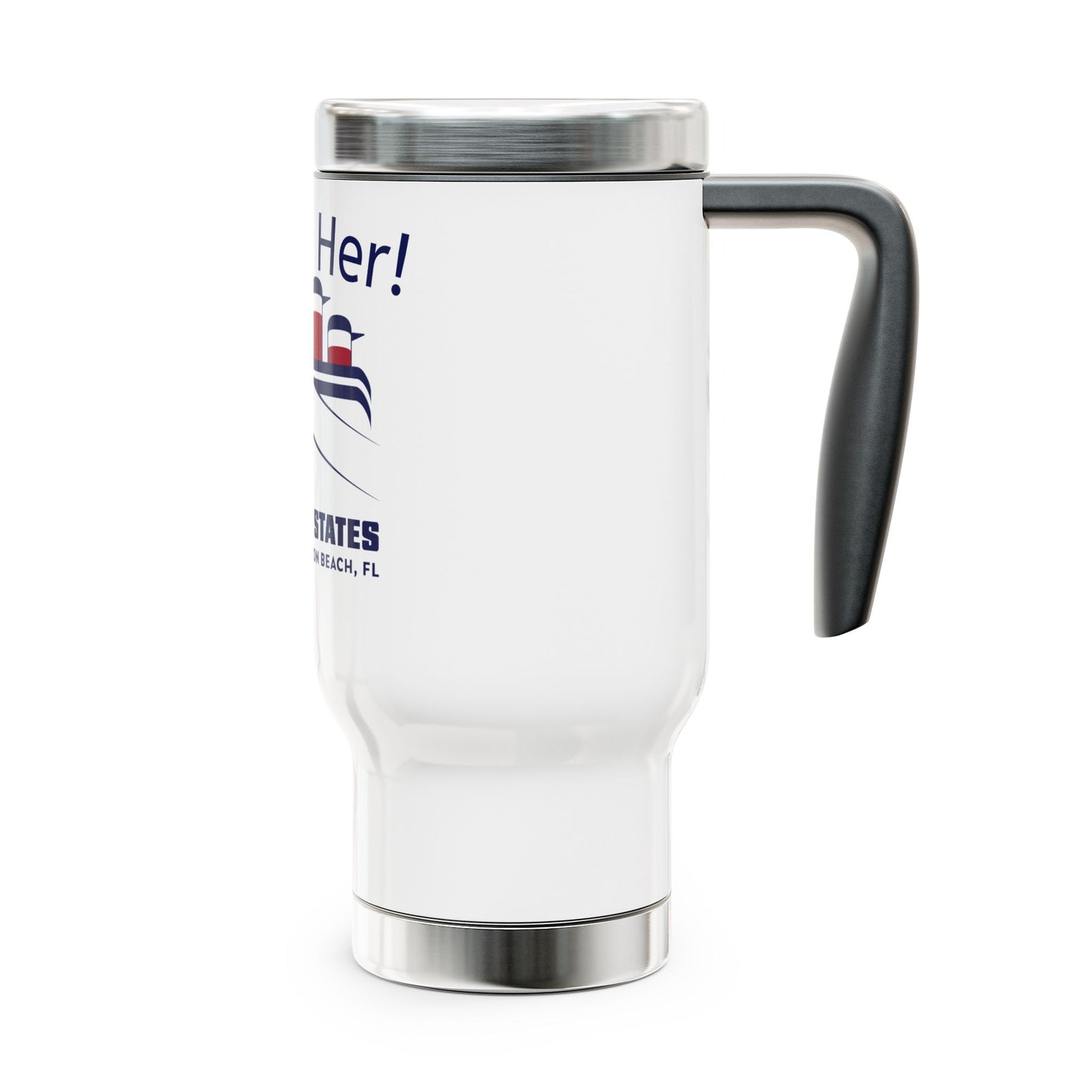 SS United States 'I Drove Her!' 14oz Travel Mug with Handle
