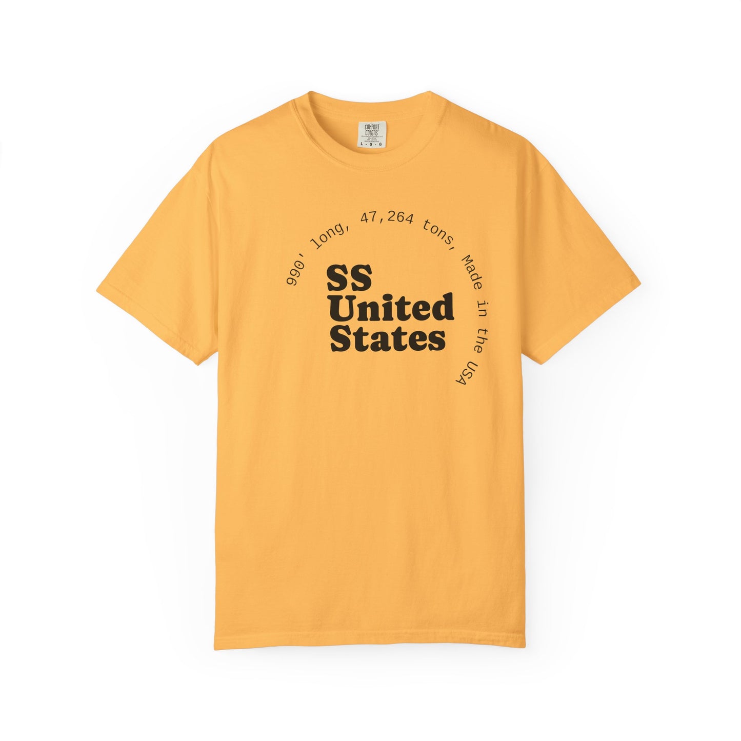 SS United States T-shirt - Official Tour 2025, Biggest Artificial Reef, Blue Riband Winner