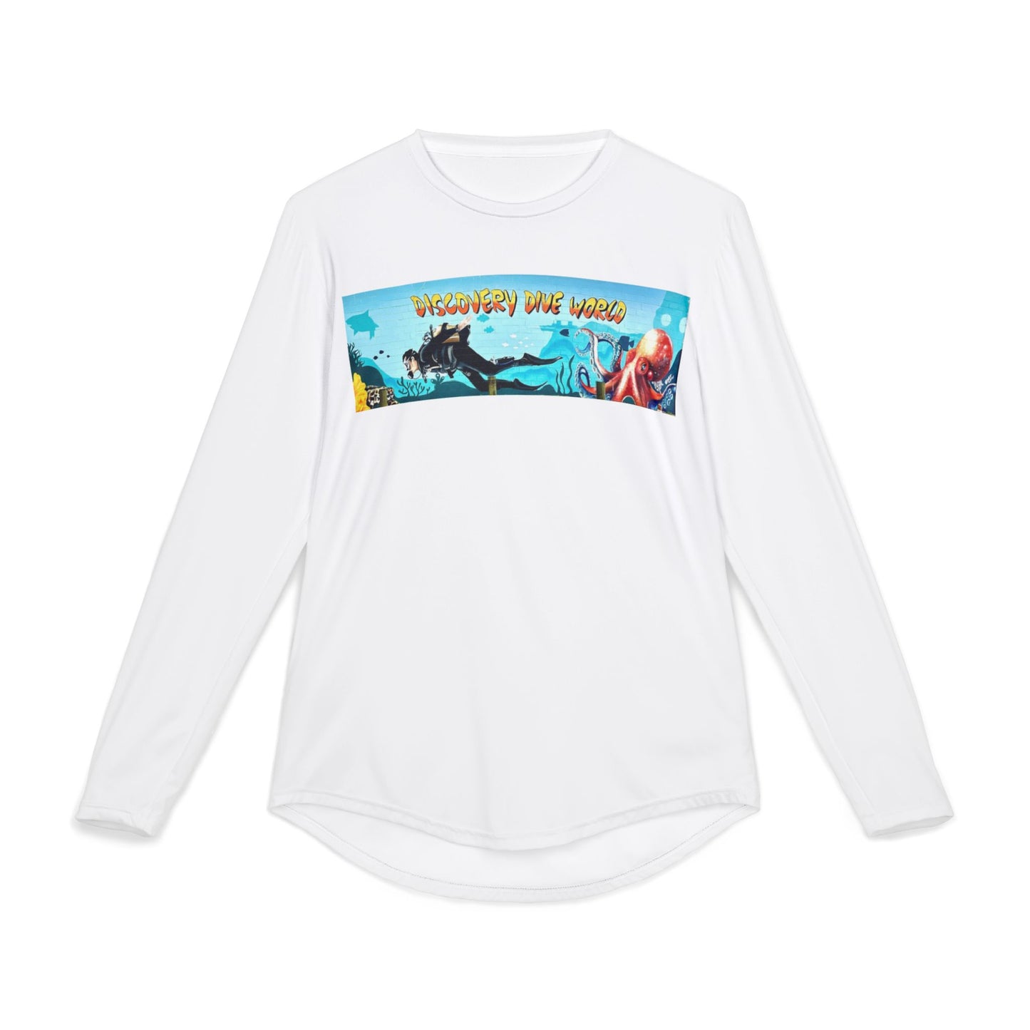 Discovery Dive World - Men's UV Protection Long Sleeve Shirt