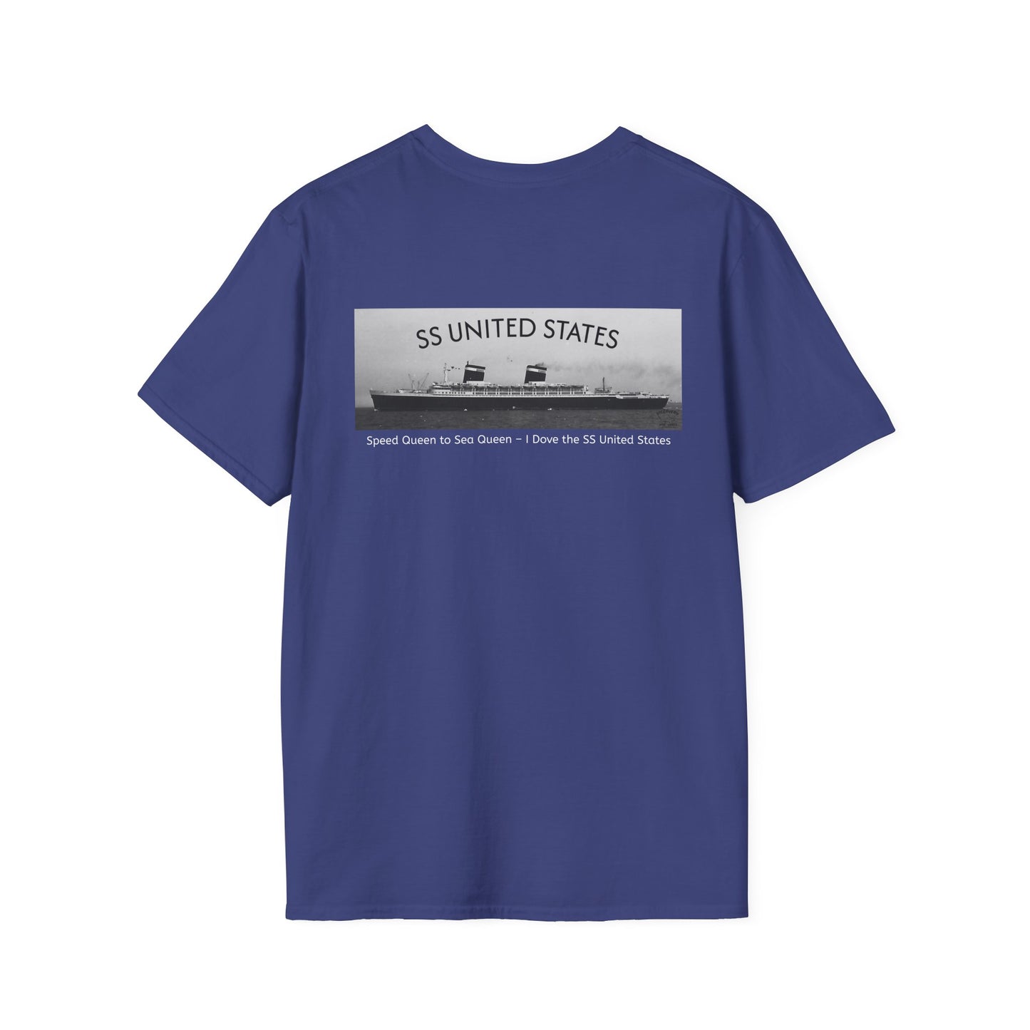 SS United States - T shirt, Speed Queen, dive shirt