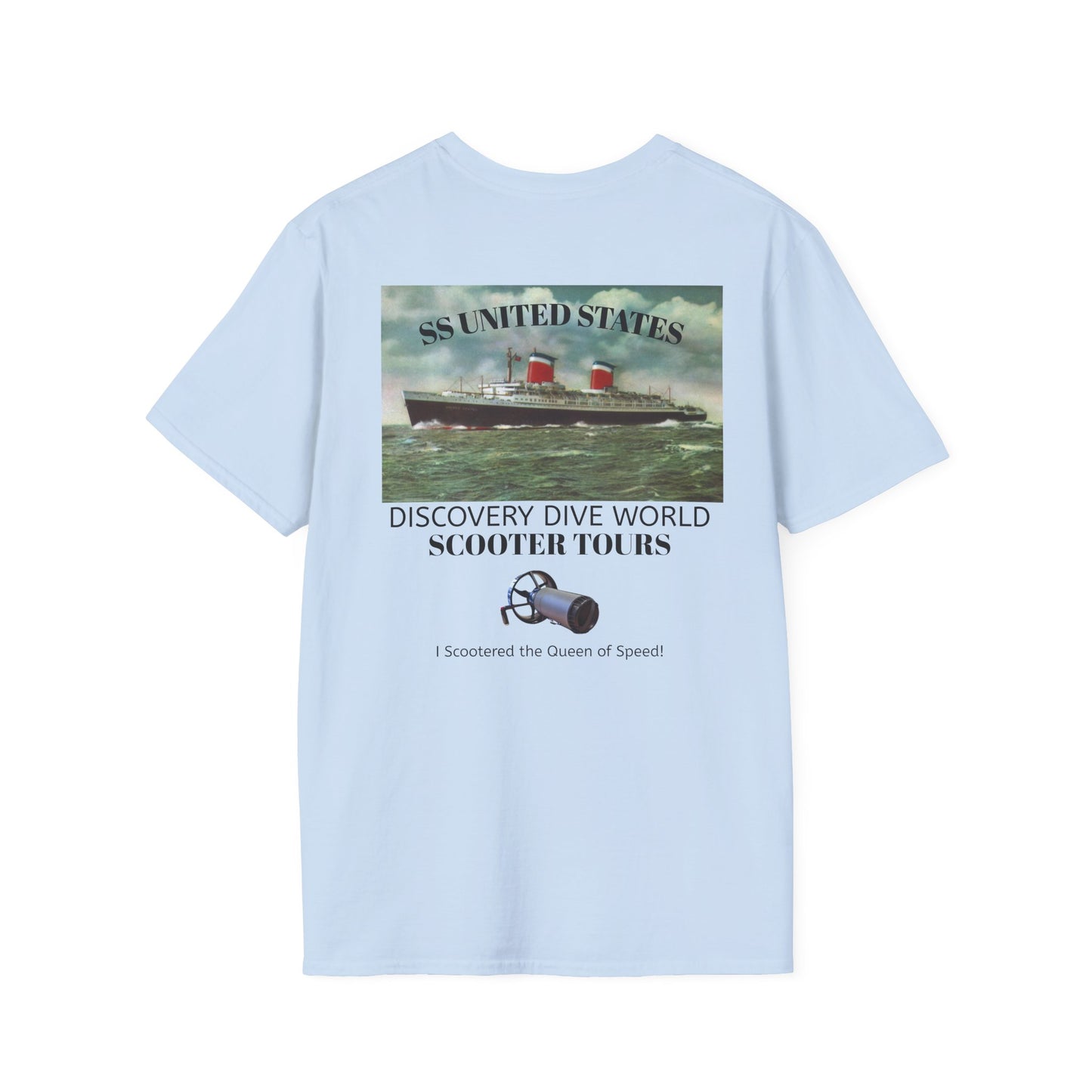 SS United States - Scooter Tours T-Shirt - Discovery Dive World