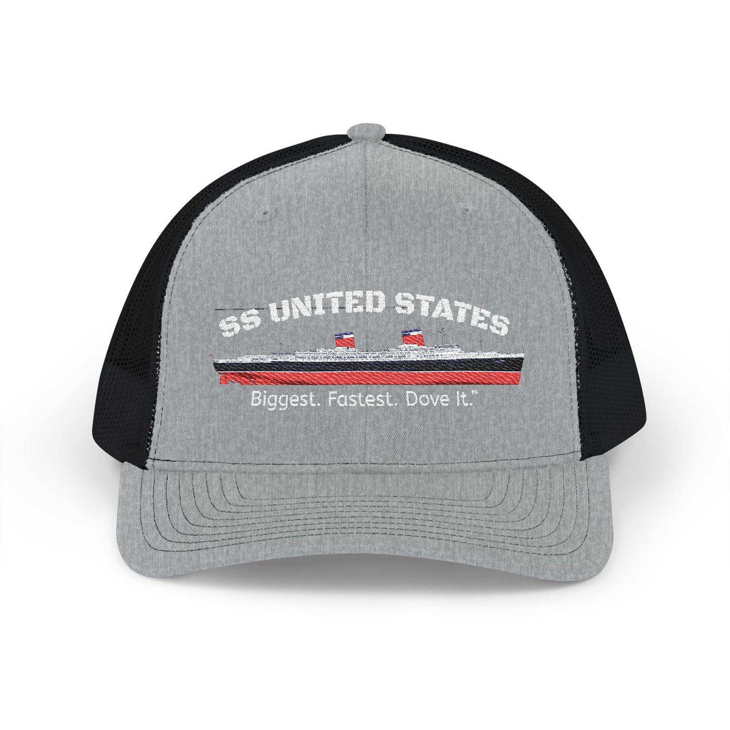 SS United States - Trucker Cap "Biggest. Fastest. Dove It"