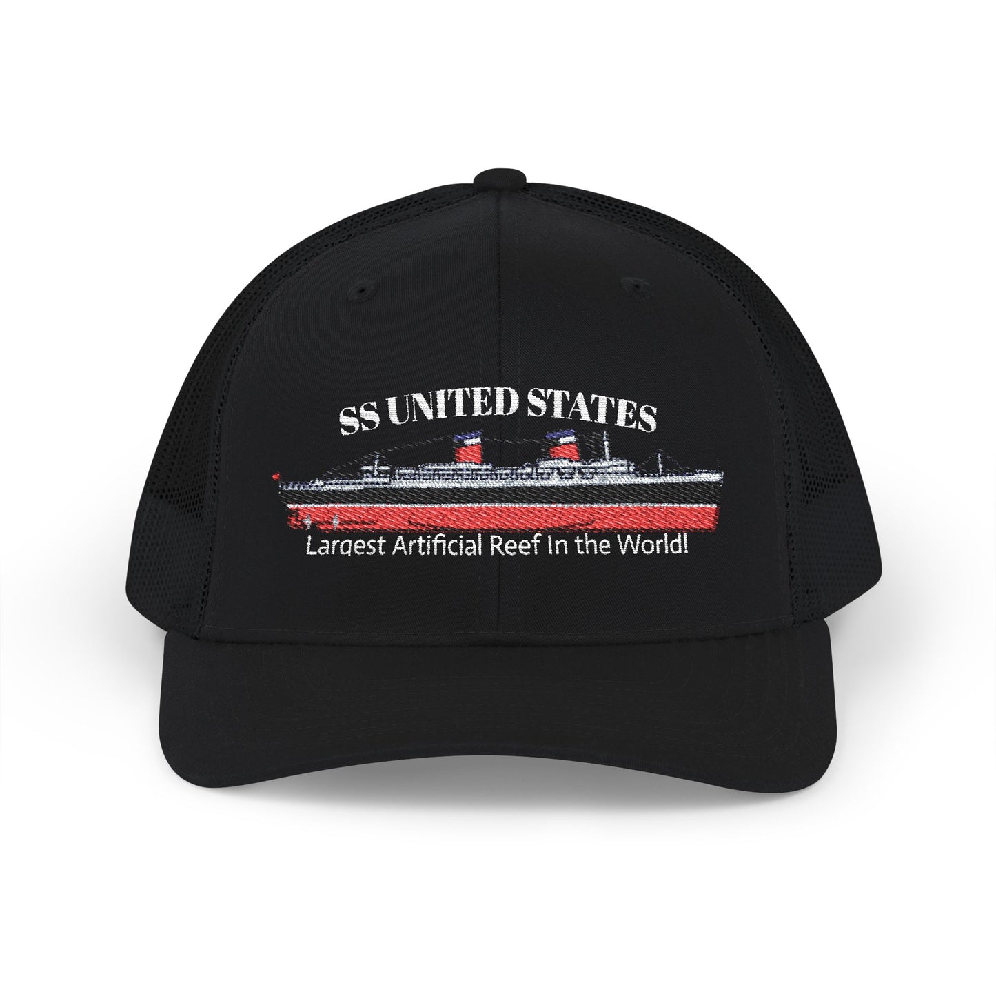 SS United States Trucker Cap - Largest Artificial Reef In the World!
