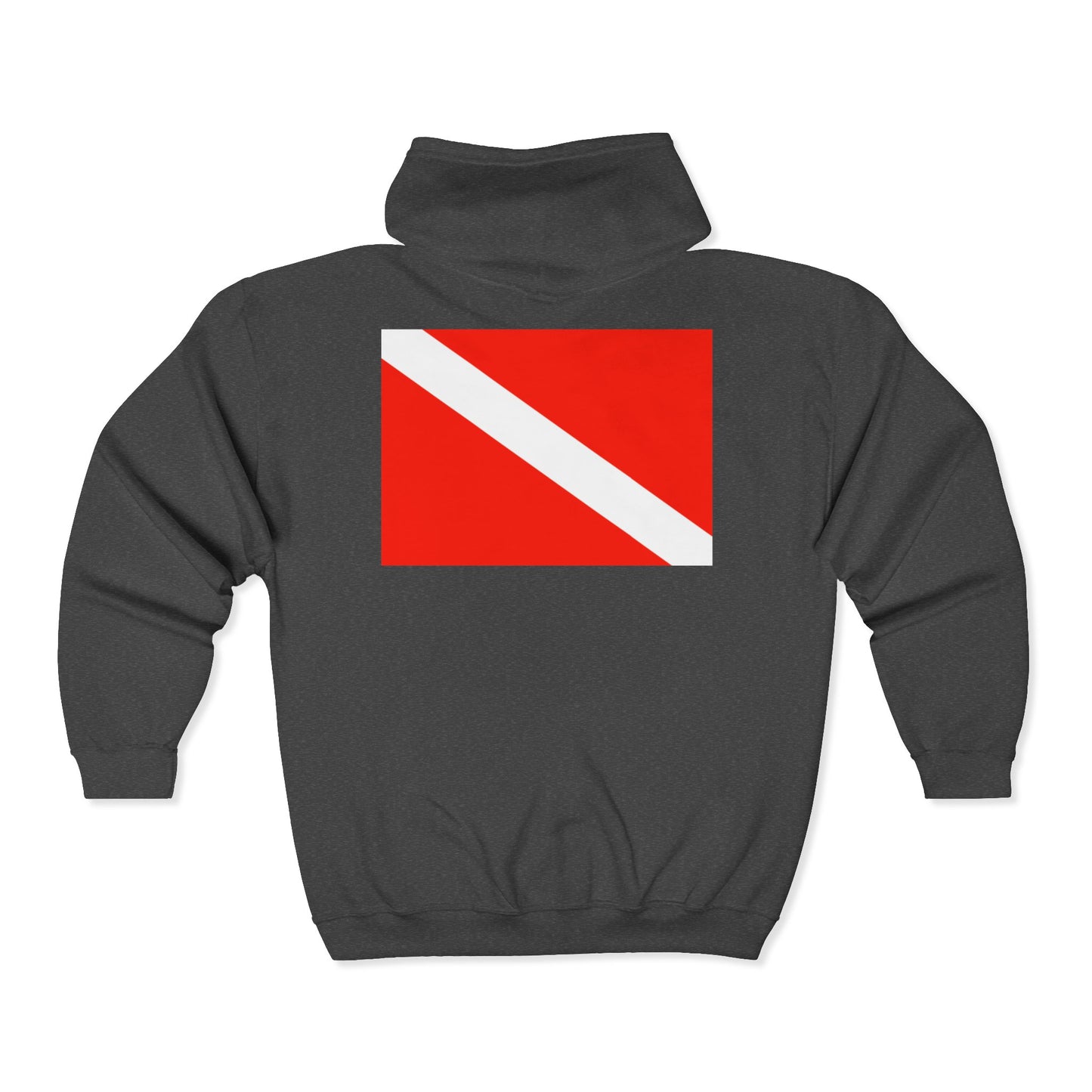 Discovery Dive World - Full Zip Hooded Sweatshirt