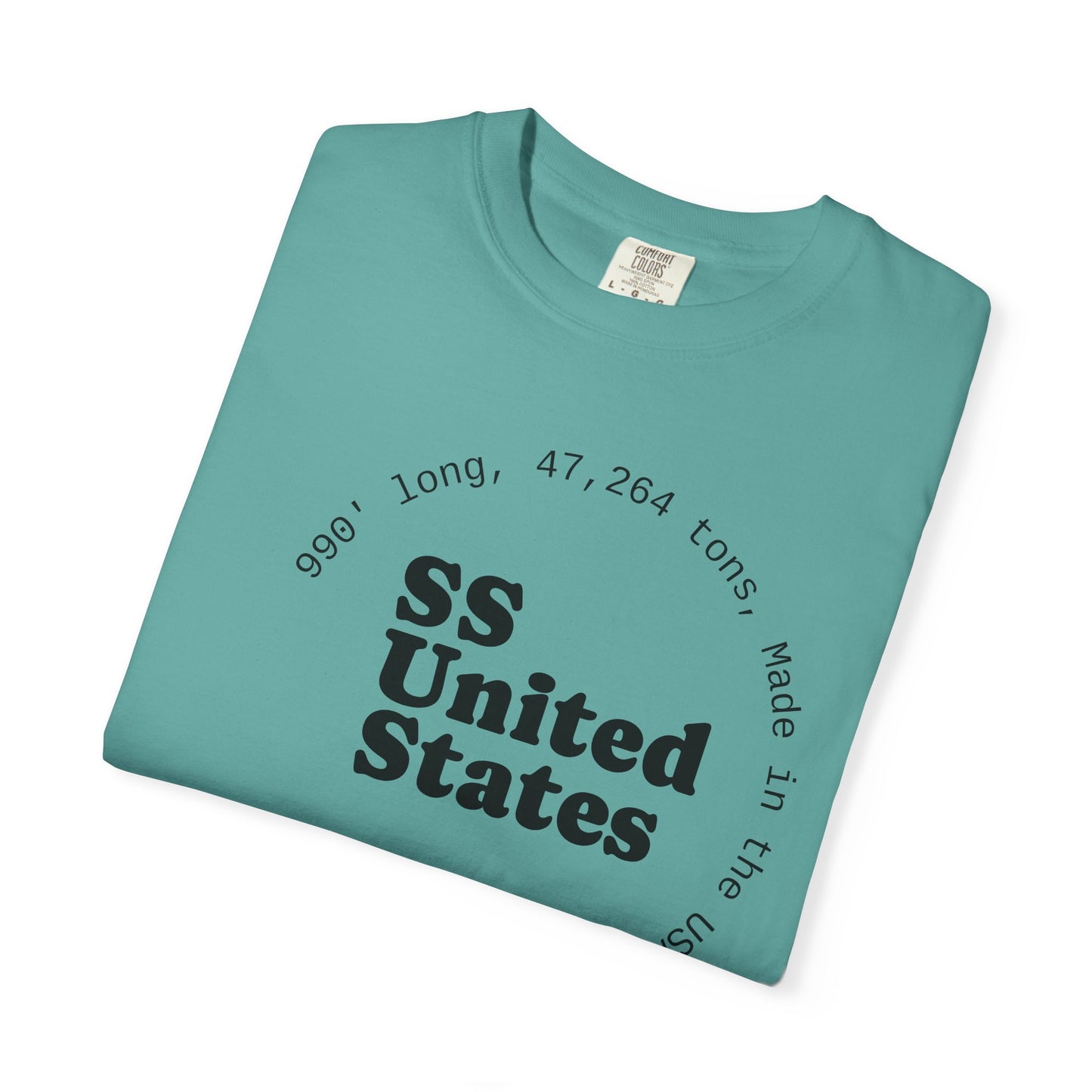 SS United States T-shirt - Official Tour 2025, Biggest Artificial Reef, Blue Riband Winner