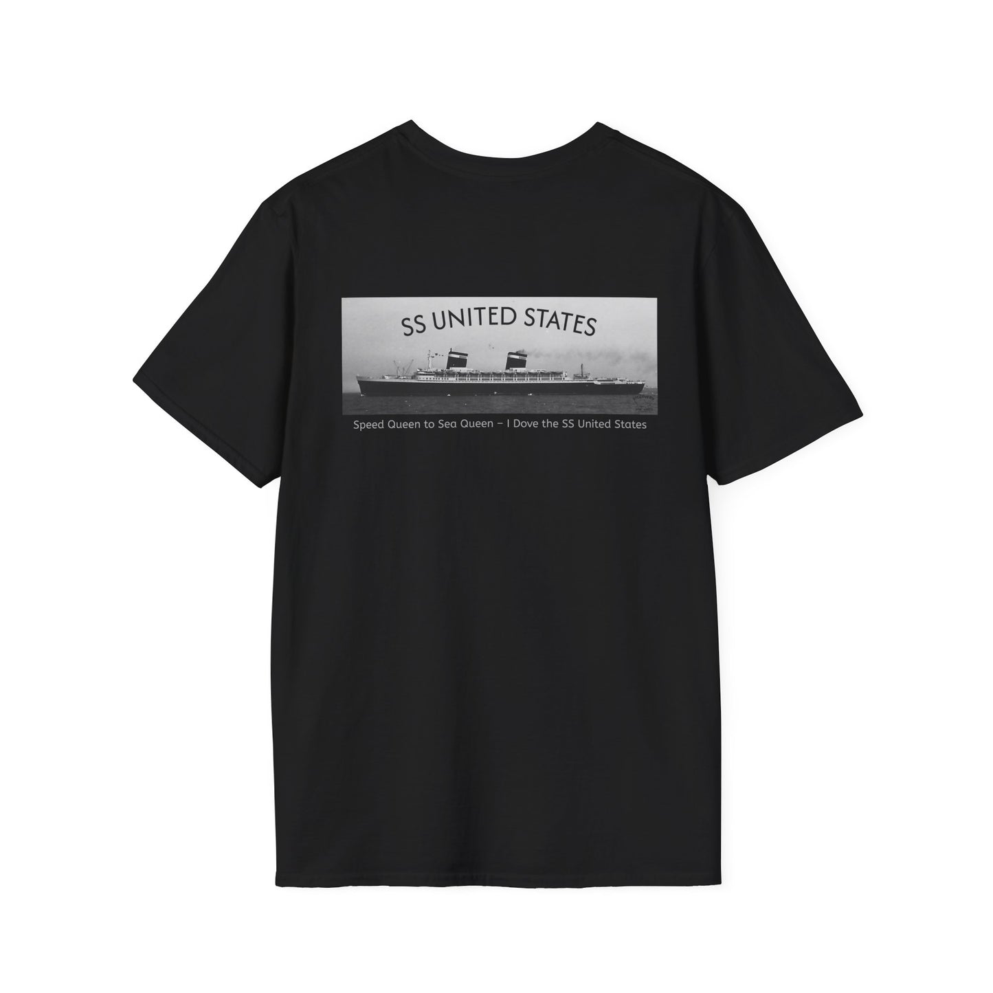 SS United States -T-Shirt, Dive the Legend, Discovery Dive World