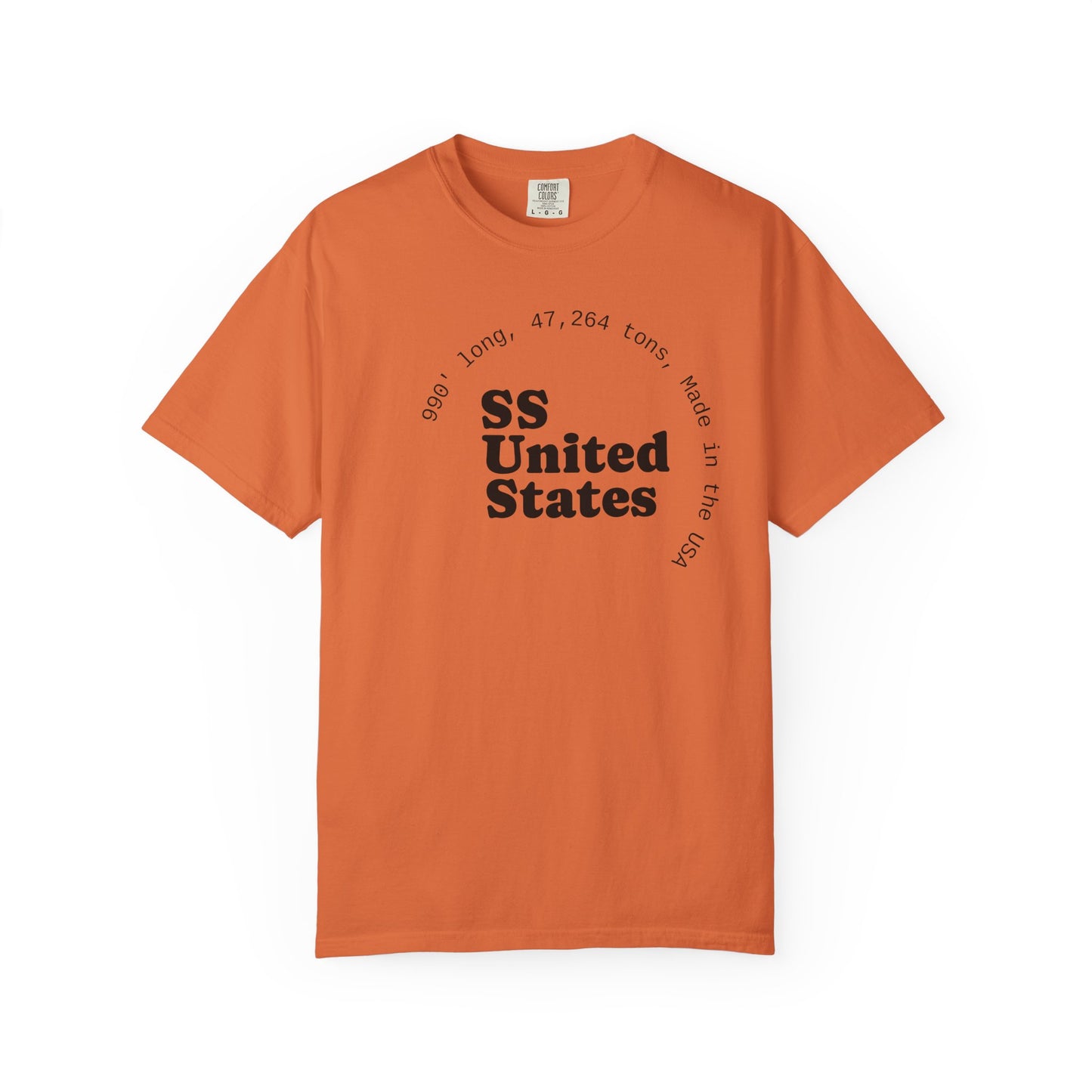 SS United States T-shirt - Official Tour 2025, Biggest Artificial Reef, Blue Riband Winner