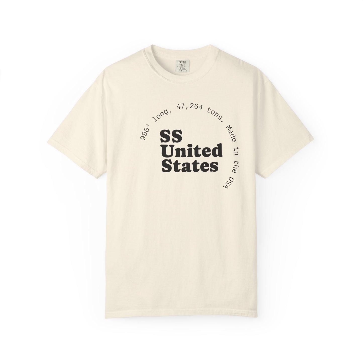 SS United States T-shirt - Official Tour 2025, Biggest Artificial Reef, Blue Riband Winner