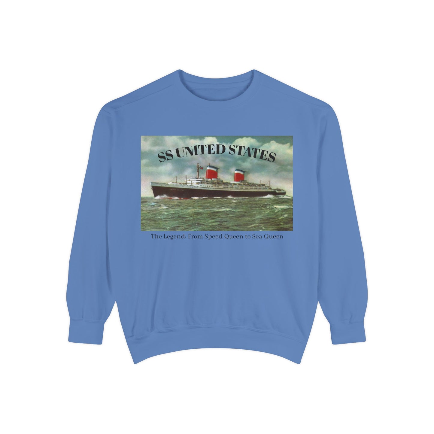 SS United States - Sweatshirt. Speed Queen to Sea Queen