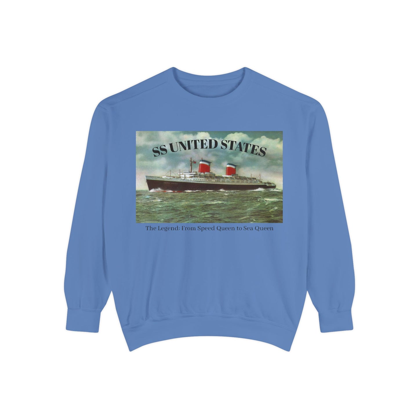 SS United States - Sweatshirt. Speed Queen to Sea Queen