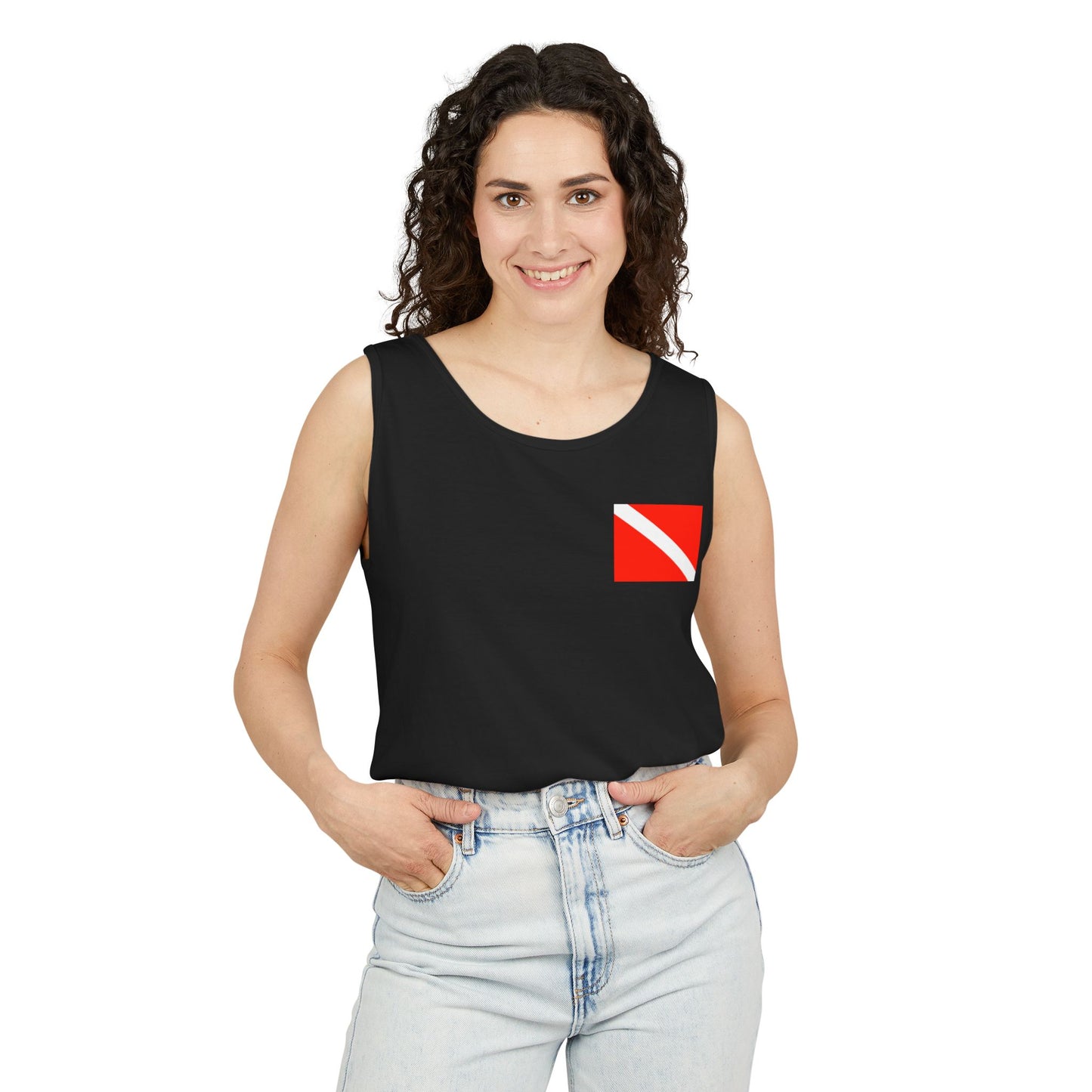 SS United States Tank Top - I Dove her, Gulf of America - Discovery Dive World