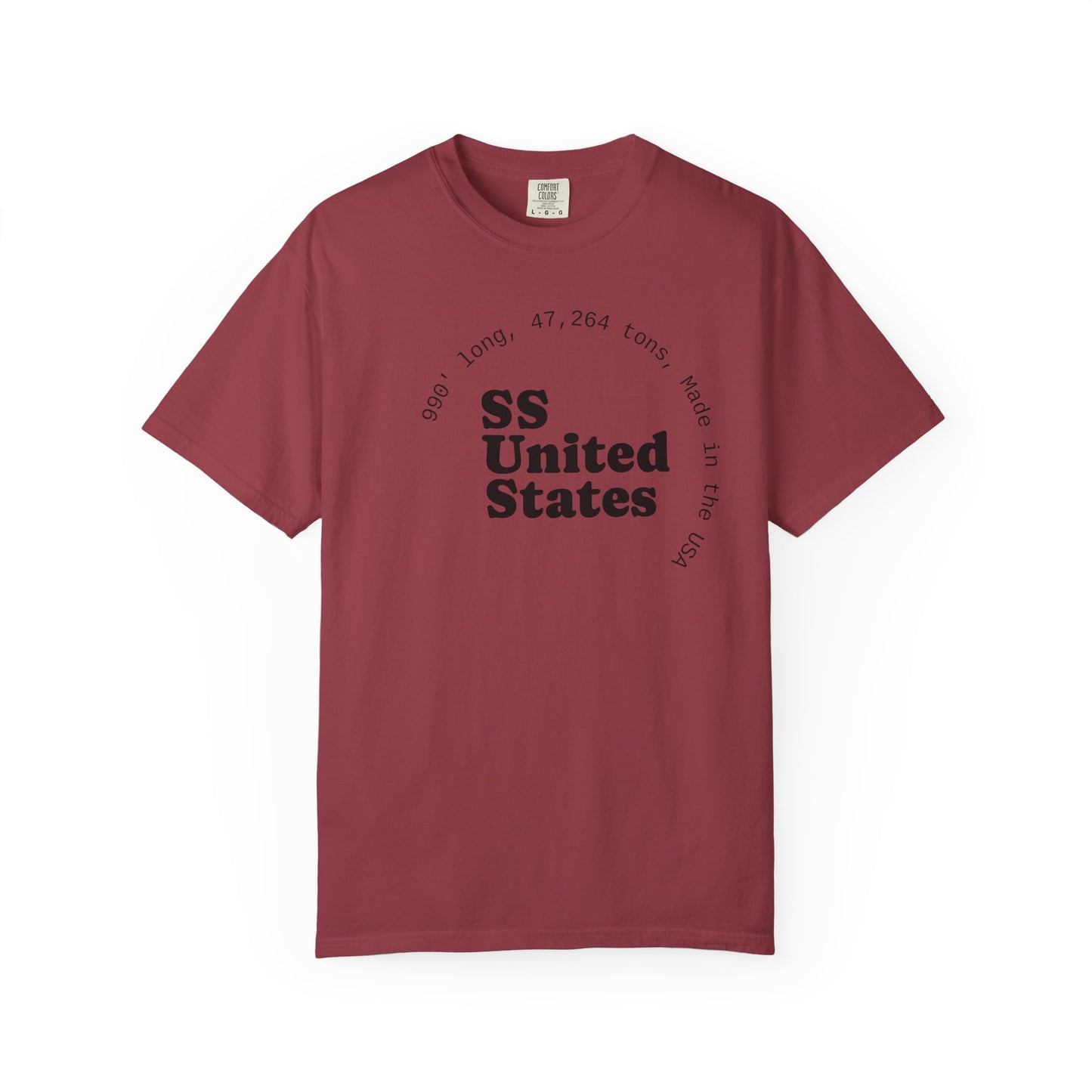 SS United States T-shirt - Official Tour 2025, Biggest Artificial Reef, Blue Riband Winner