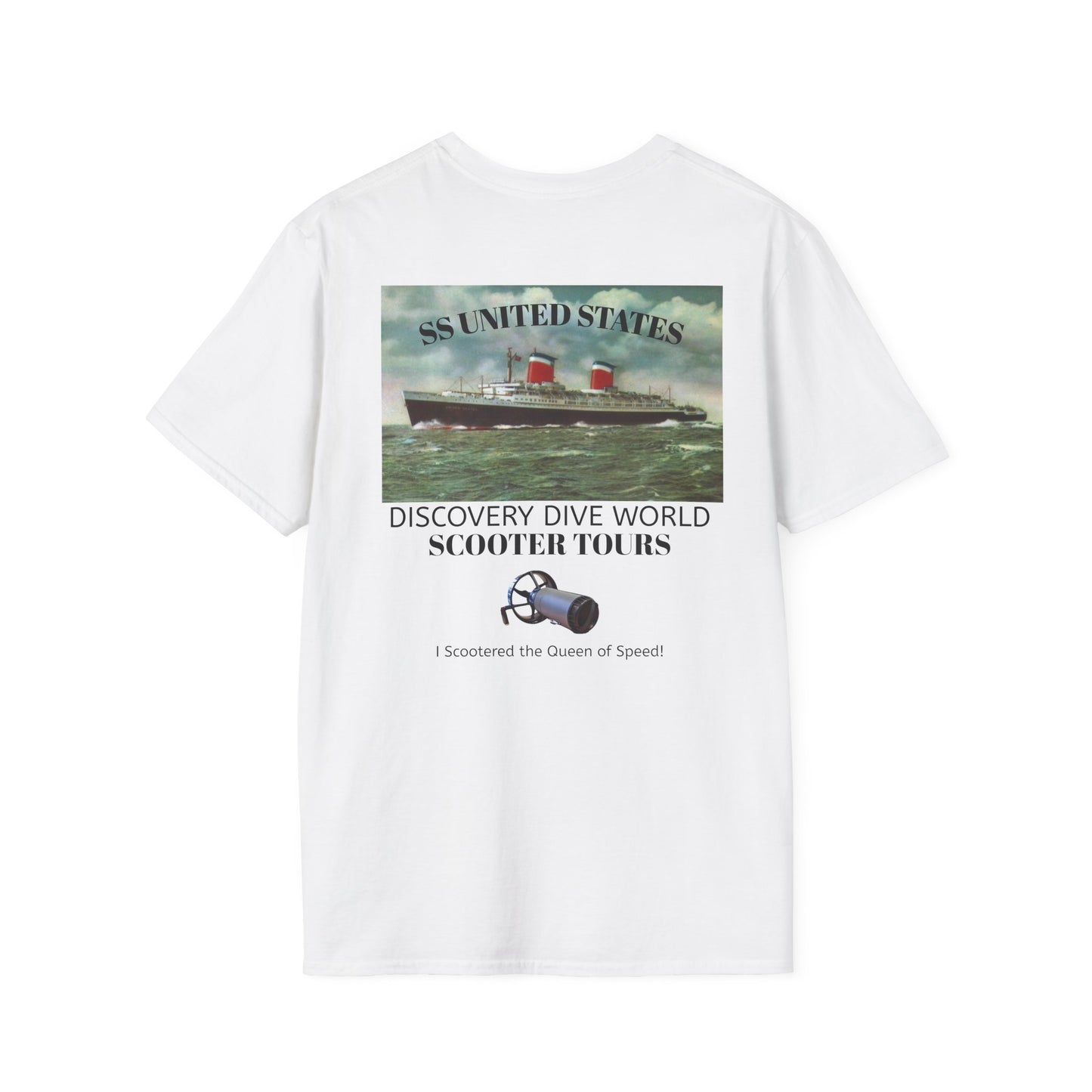 SS United States - Scooter Tours T-Shirt - Discovery Dive World