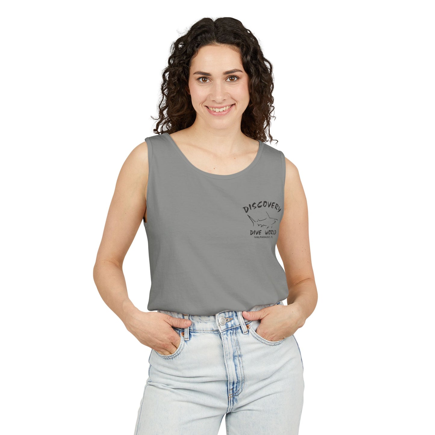 SS United States Tank Top - I Dove her, Gulf of America - Discovery Dive World