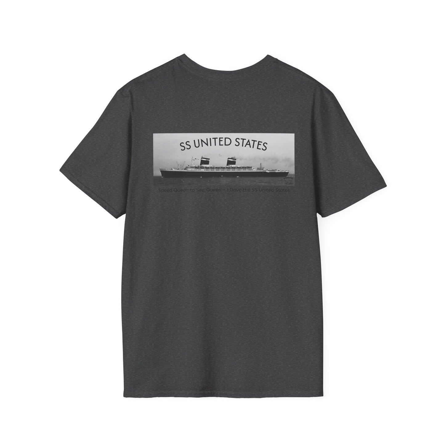 SS United States -T-Shirt, Dive the Legend, Discovery Dive World