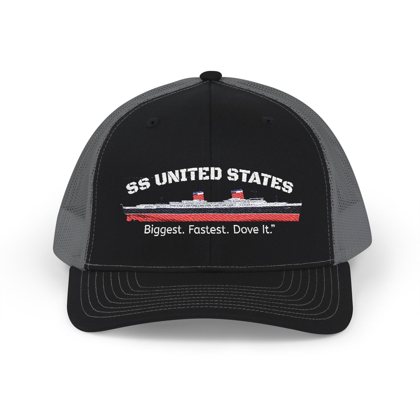 SS United States - Trucker Cap "Biggest. Fastest. Dove It"