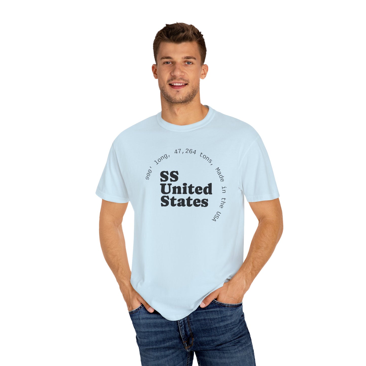 SS United States T-shirt - Official Tour 2025, Biggest Artificial Reef, Blue Riband Winner