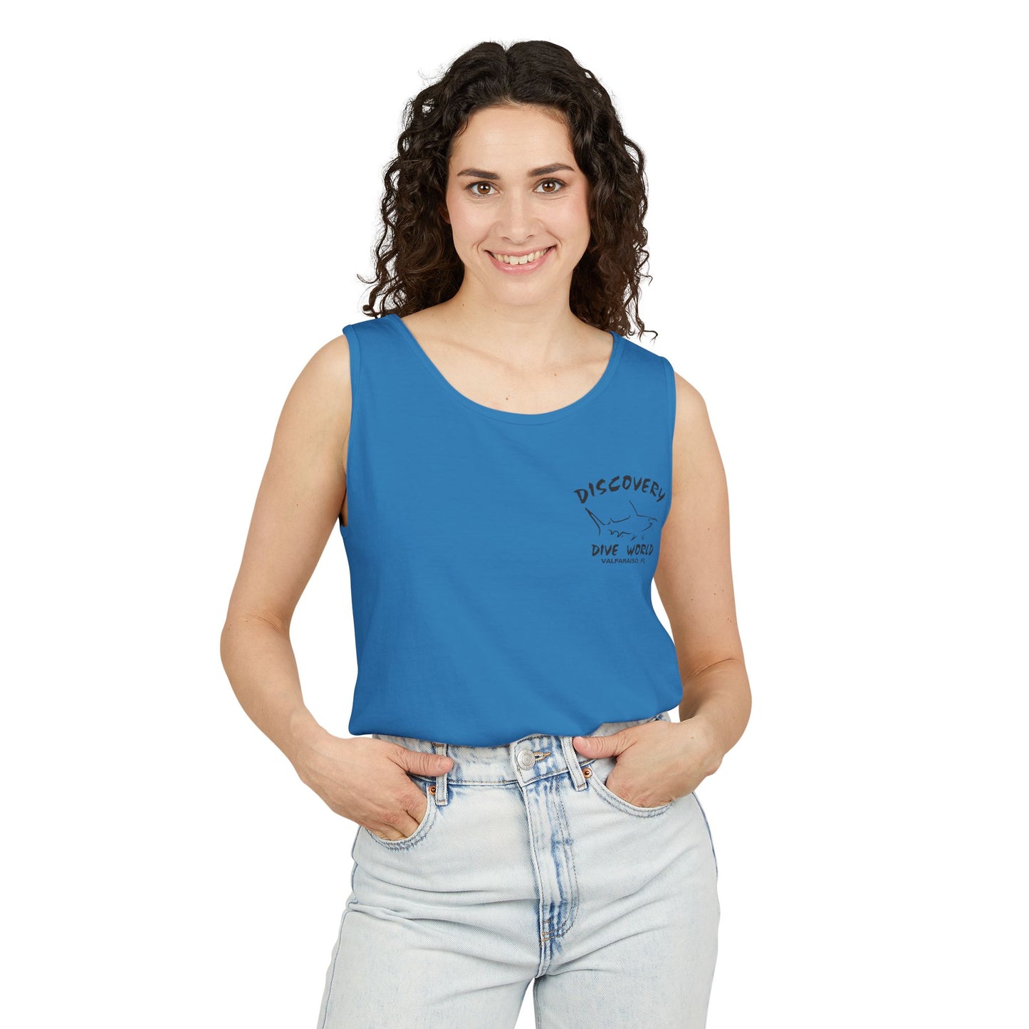 SS United States Tank Top - I Dove her, Gulf of America - Discovery Dive World