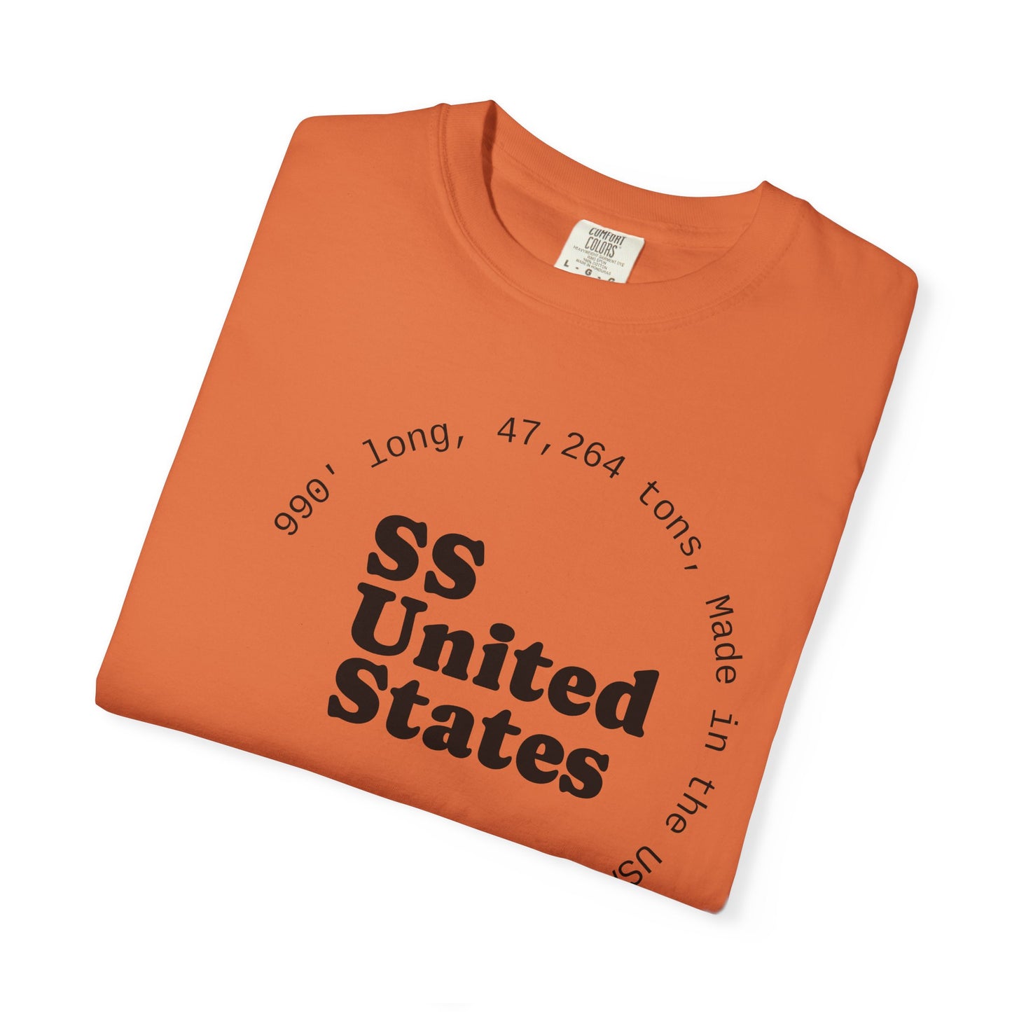 SS United States T-shirt - Official Tour 2025, Biggest Artificial Reef, Blue Riband Winner