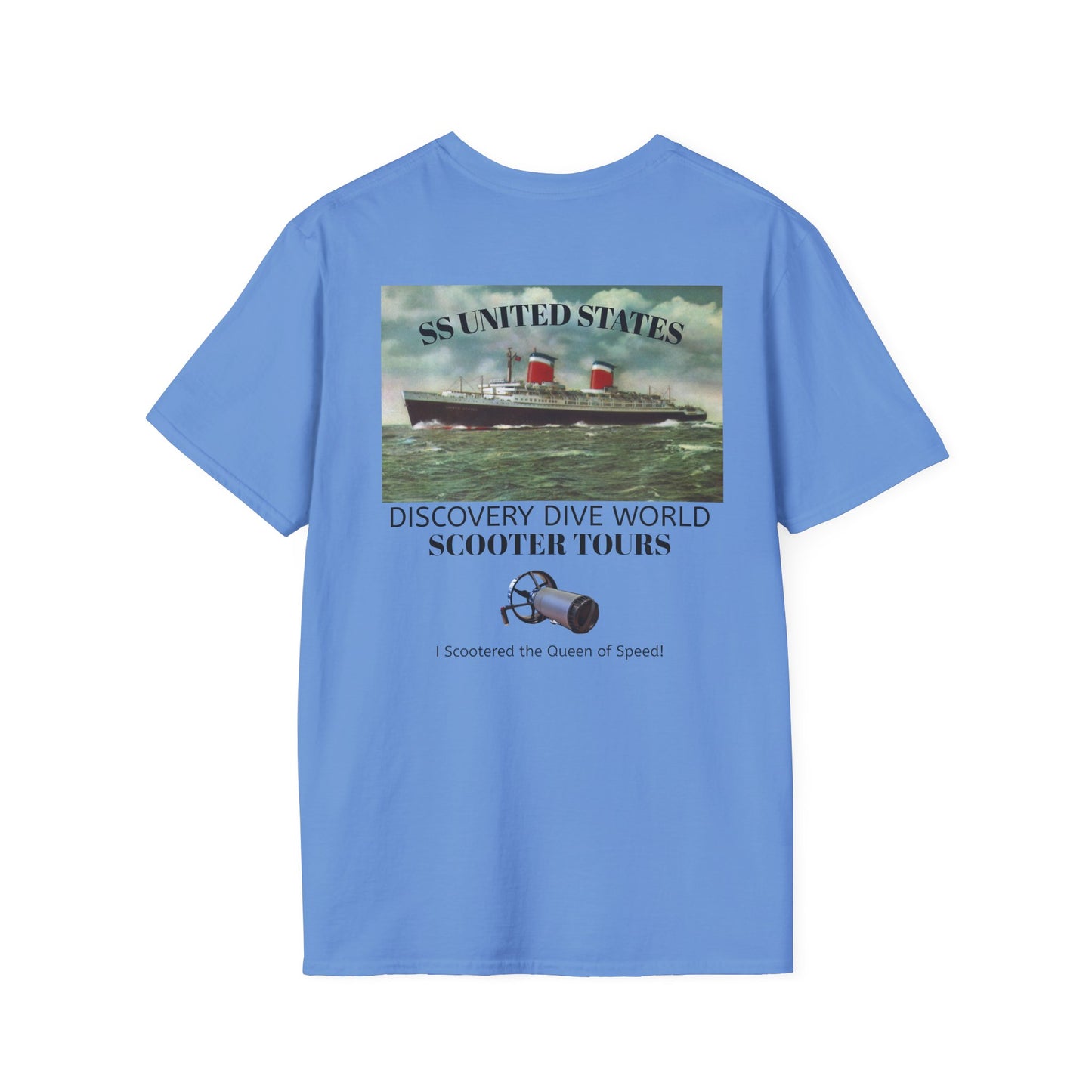 SS United States - Scooter Tours T-Shirt - Discovery Dive World